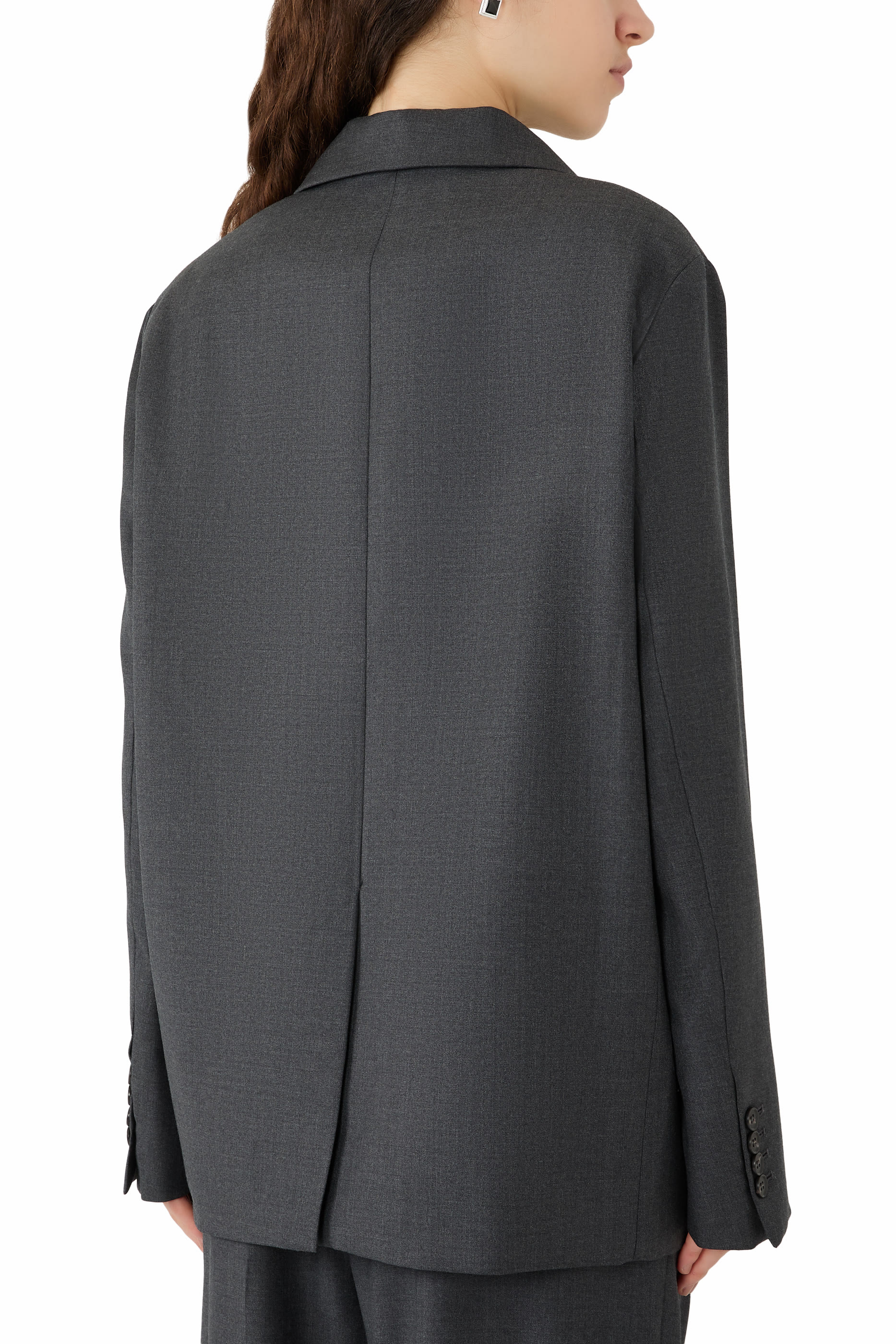 Donau LDS Double-Breasted Virgin Wool Jacket