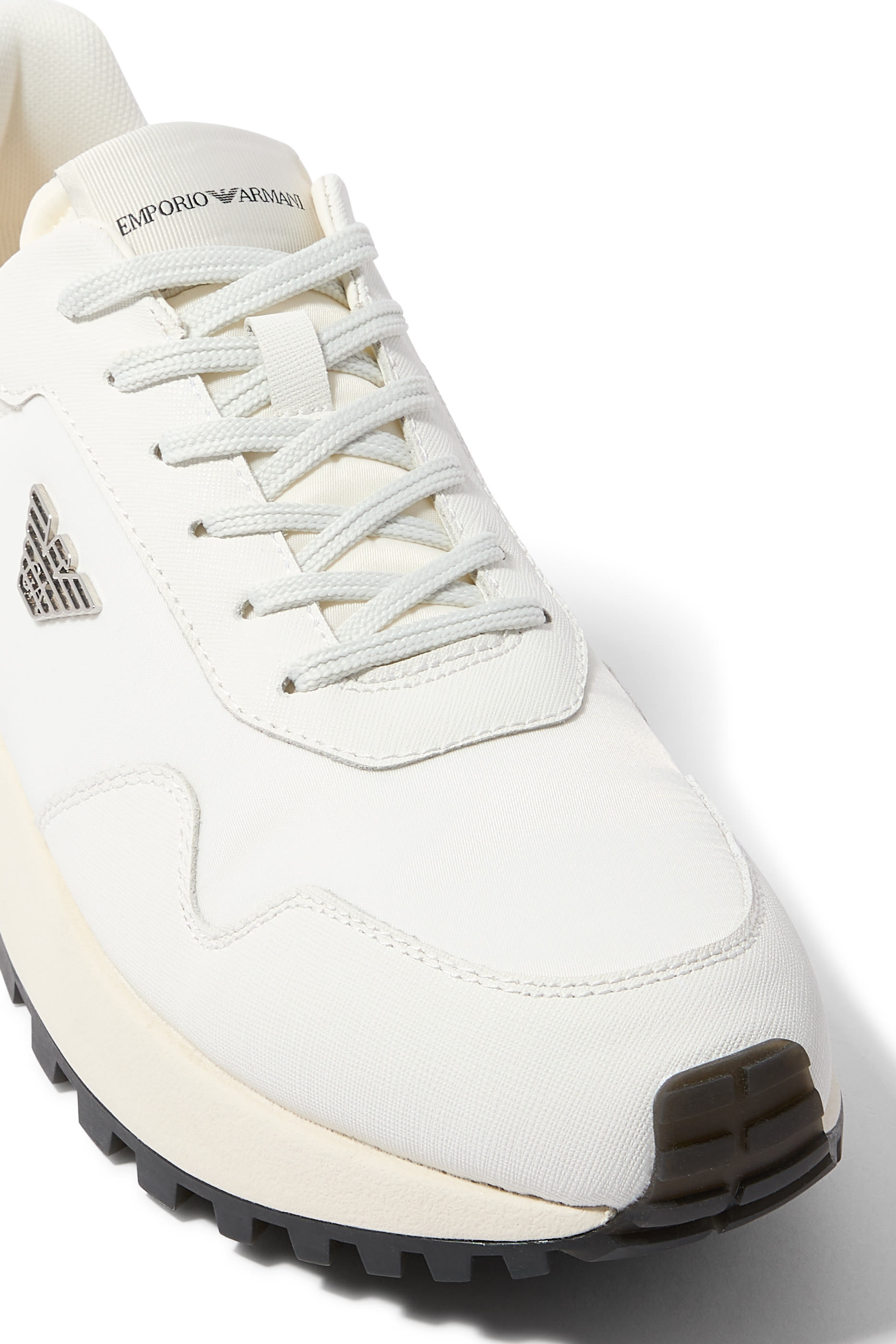 Micro Metal Logo Sneakers