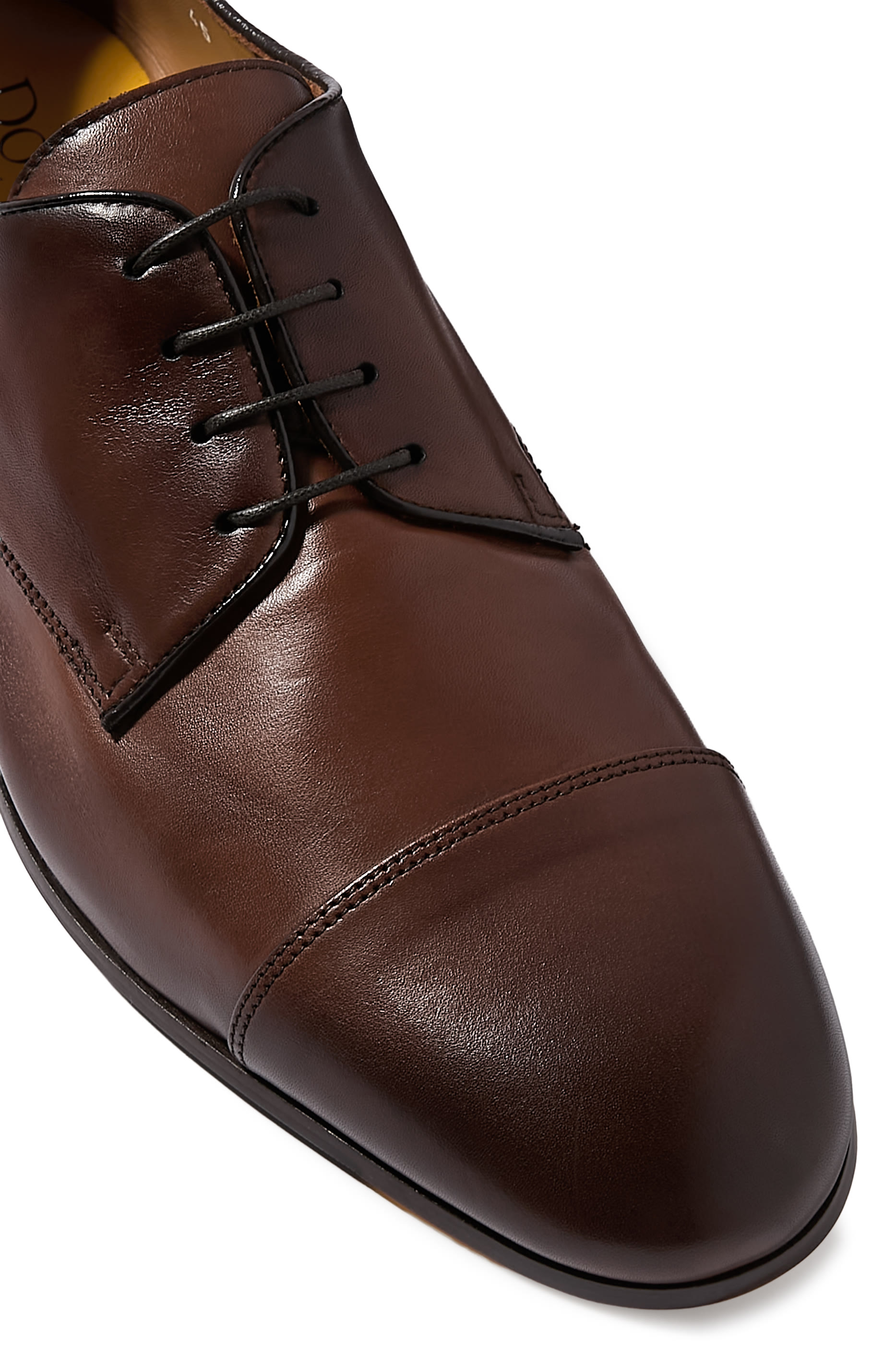 Cap-Toe Derby Shoes
