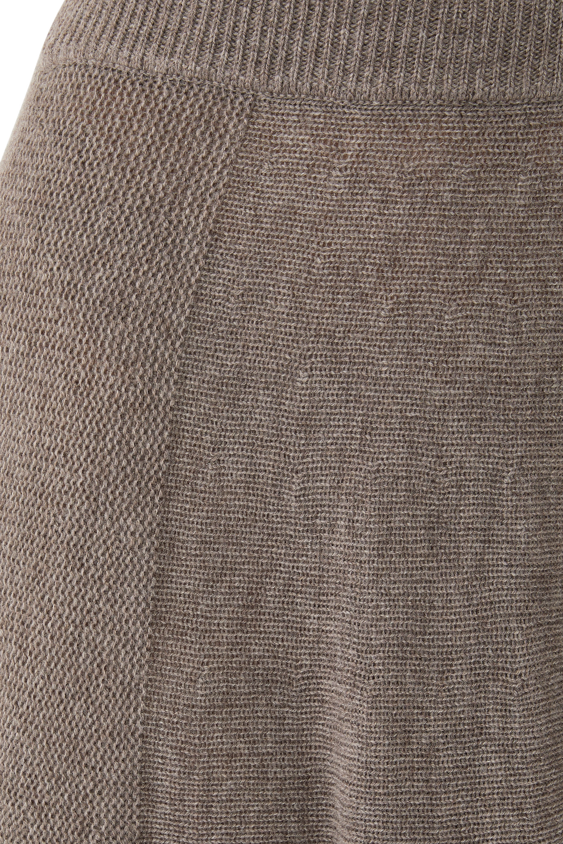 Ribbed Waistband Skirt