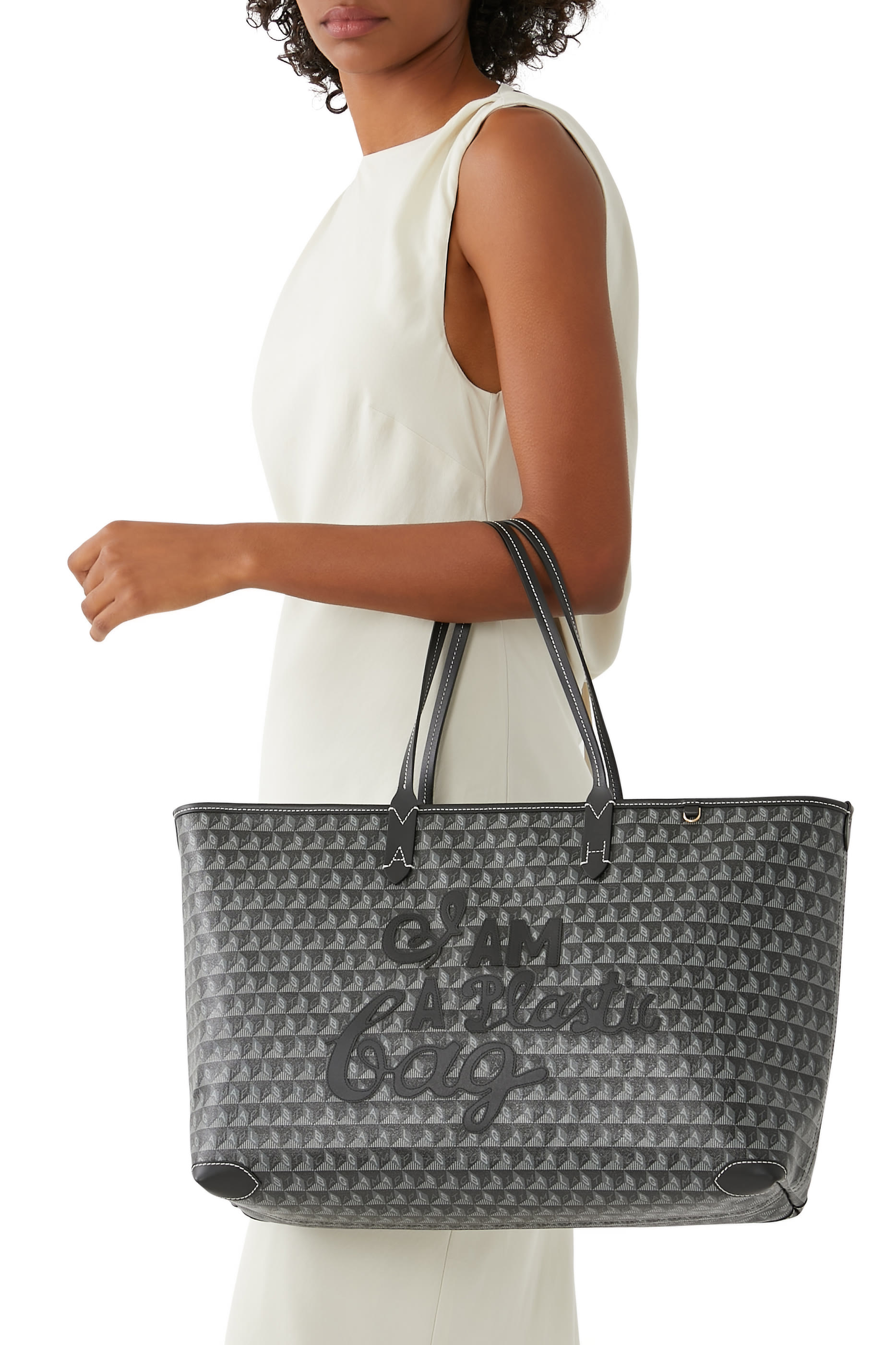  I Am a Plastic Bag Zipped Tote