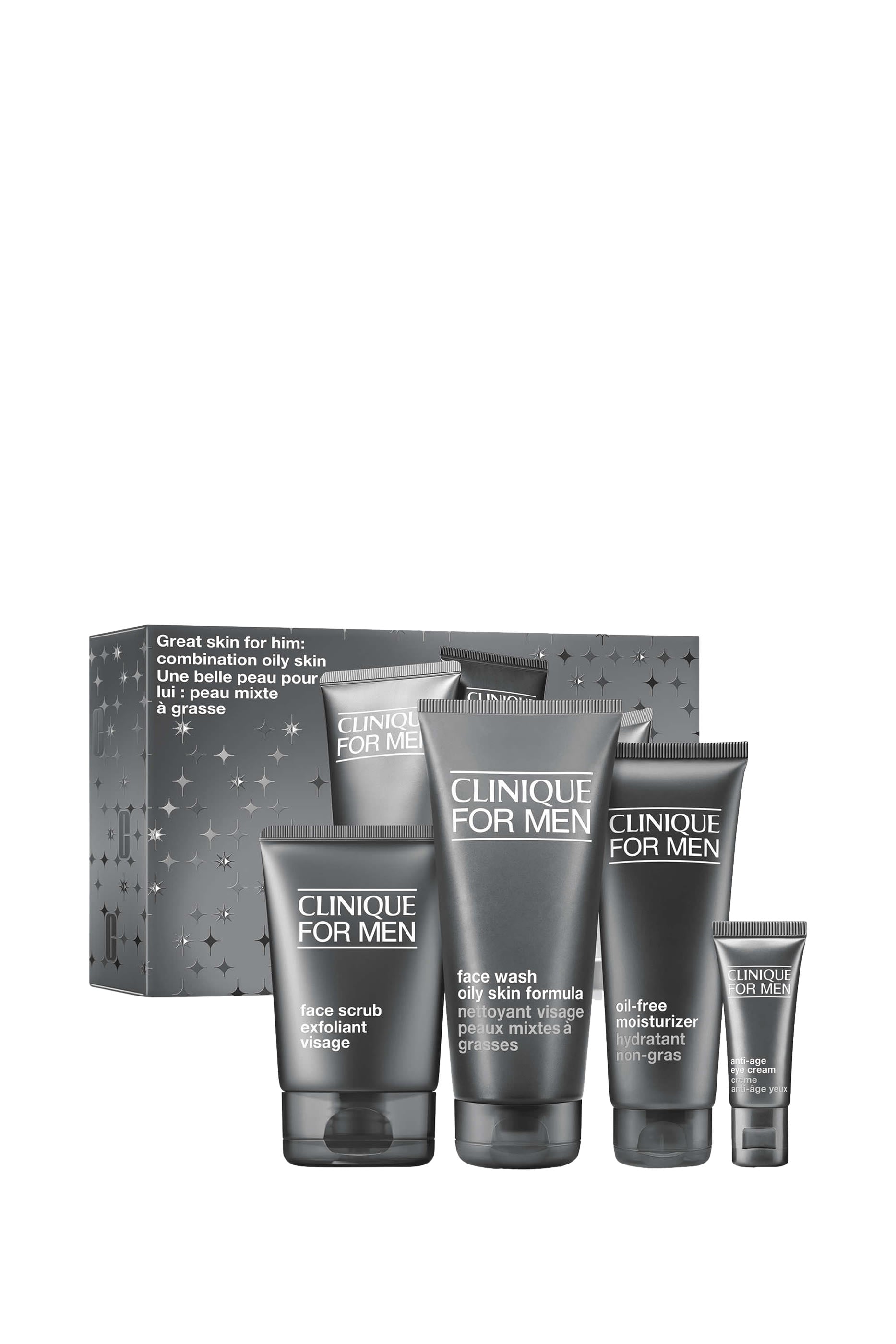 Great for Him: Clinique For Men Set for Combination Oily Skin, 34% Value Savings