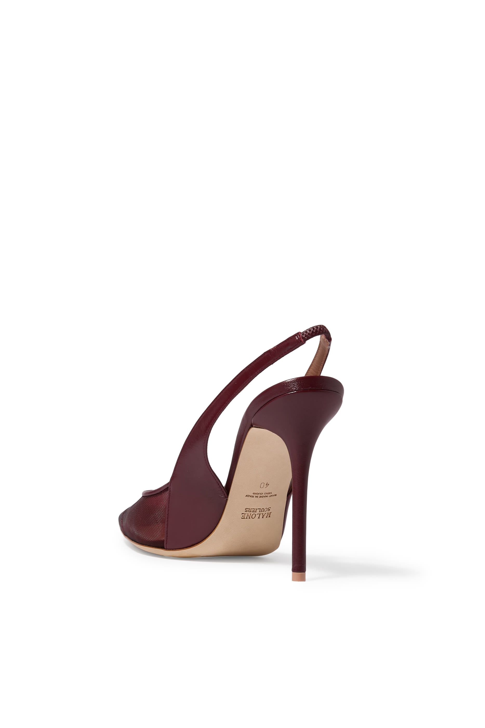  Arc 100 Leather Slingback Pumps