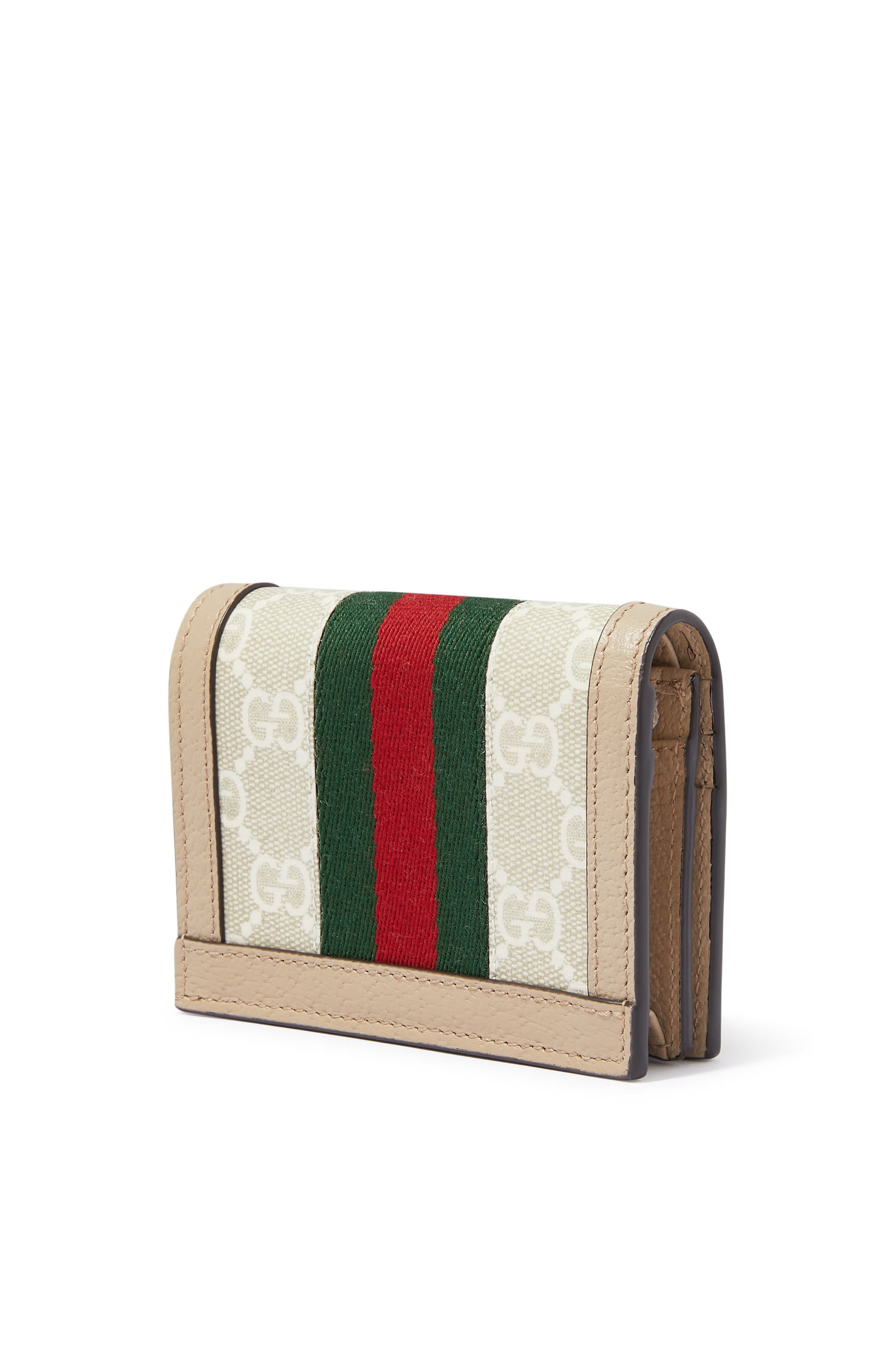 Ophidia GG Card Case Wallet
