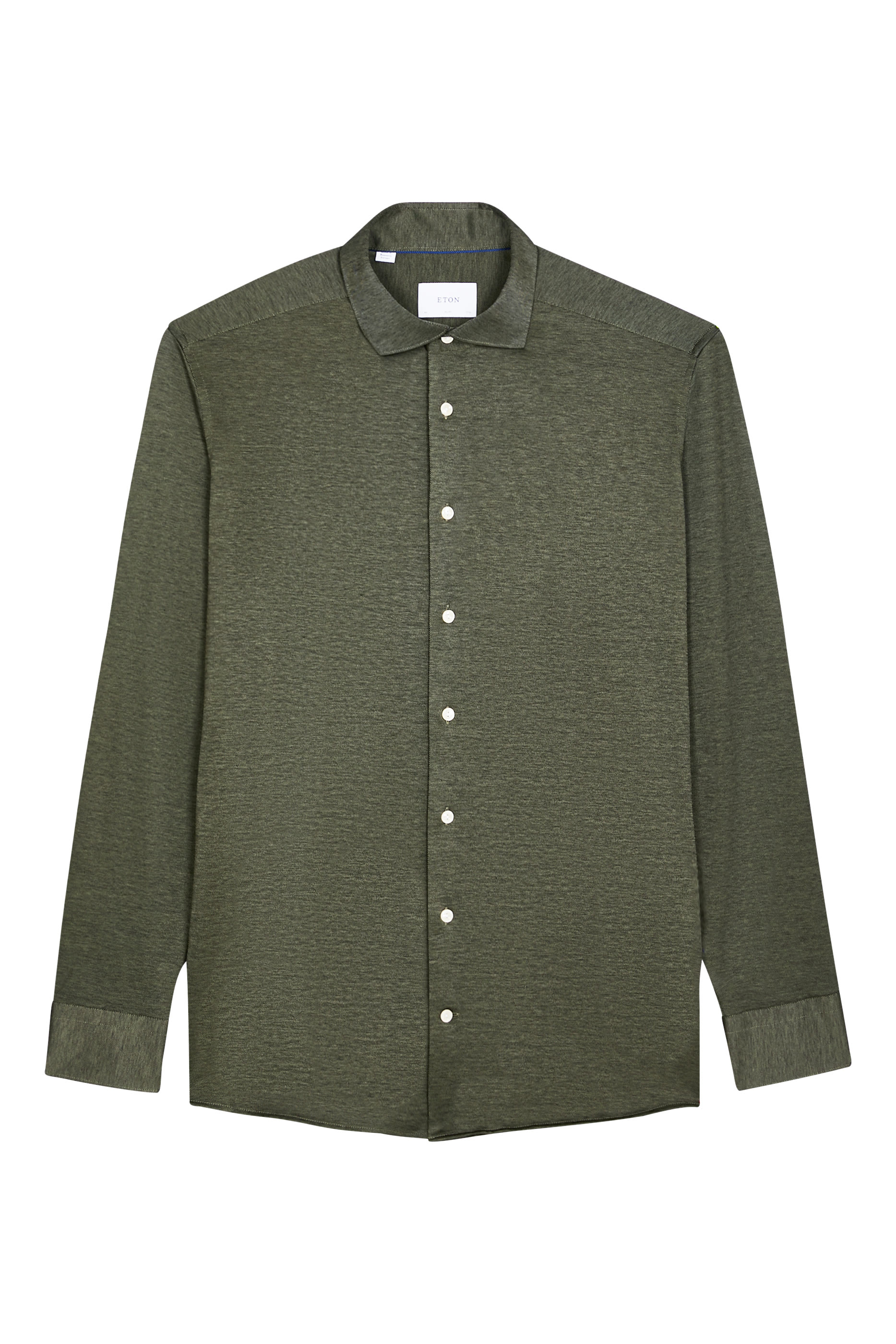 Filo di Scozia Jacquard Knit Shirt