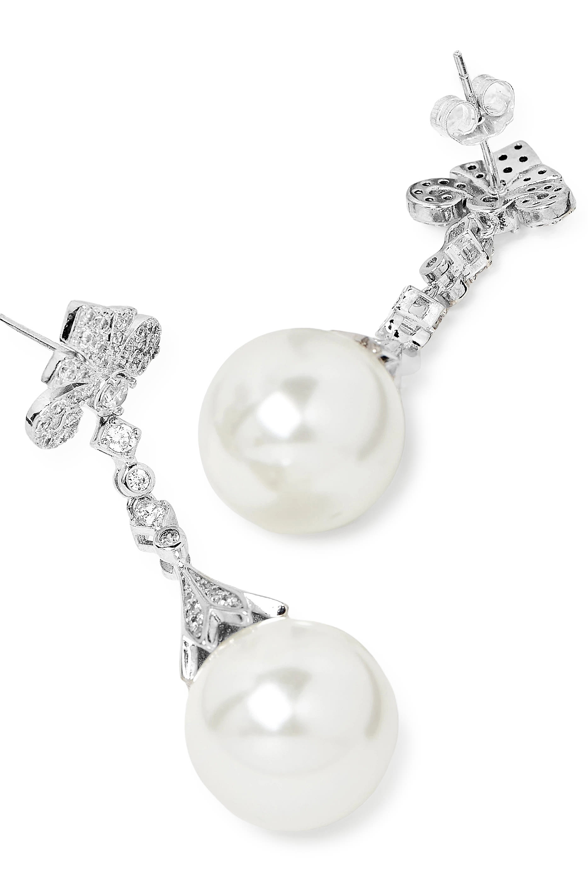 Perlina Pearl Dangle Earrings