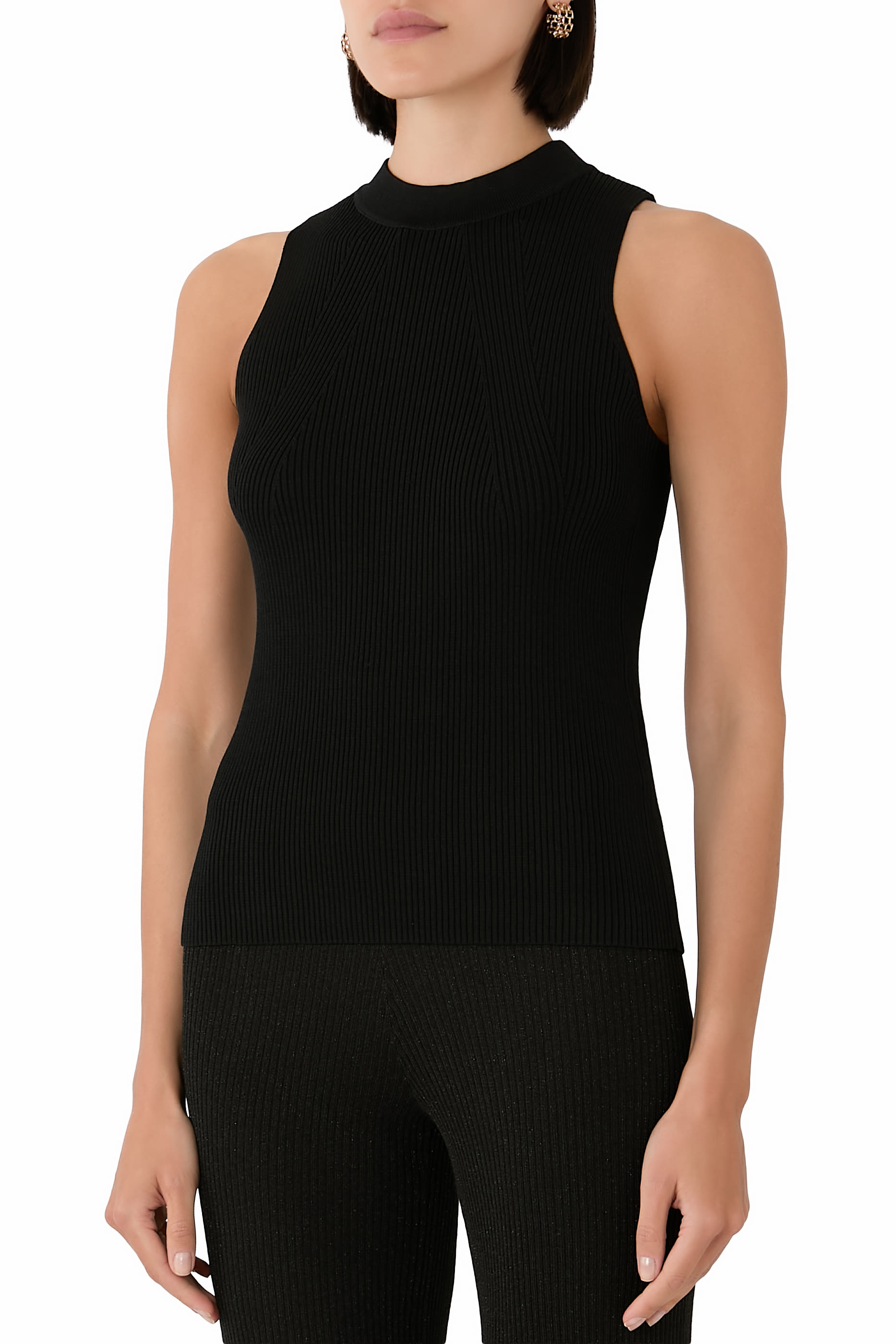 Salin de Giraud Sleeveless Knitted Top