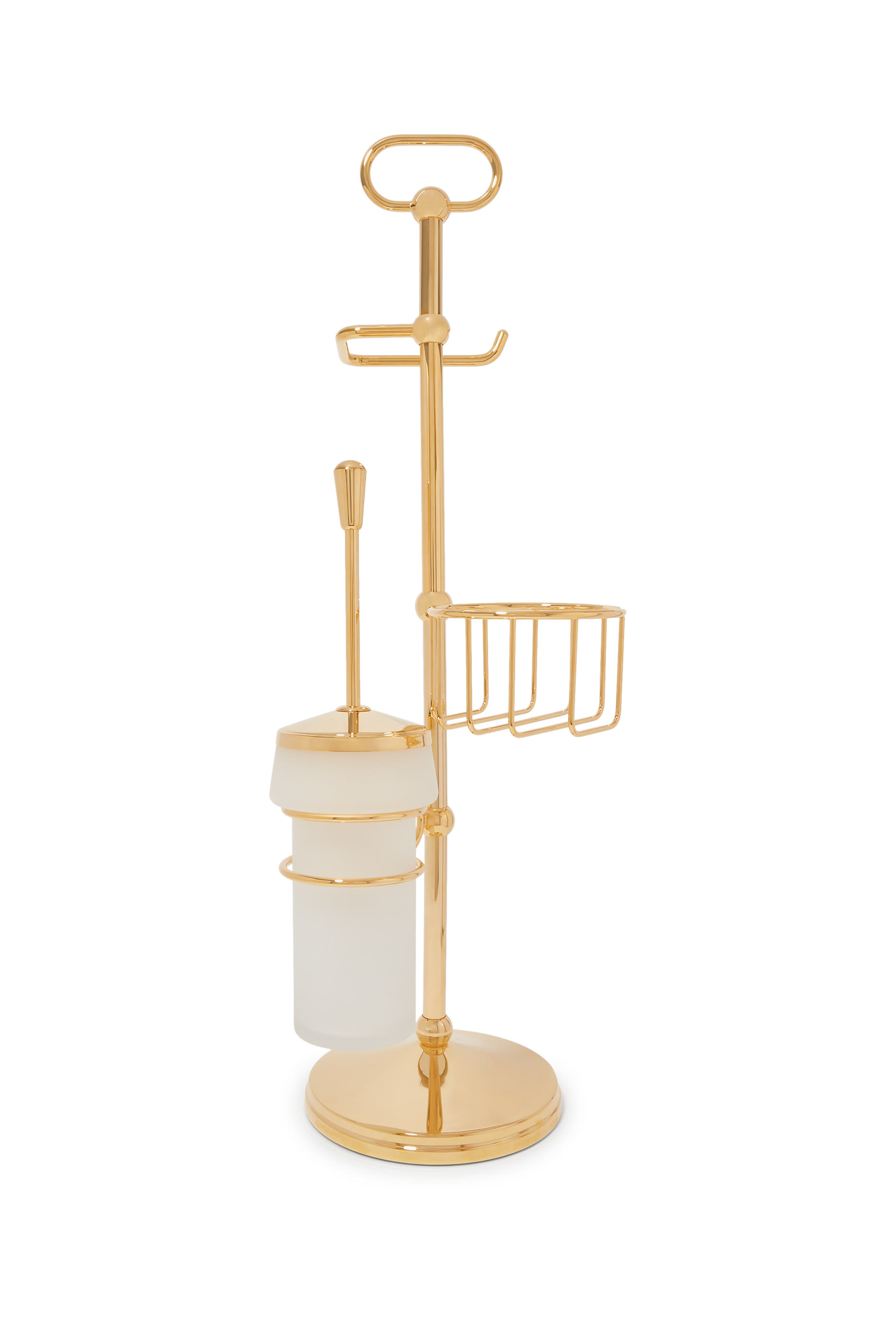 Cylinder Toilet Brush Stand