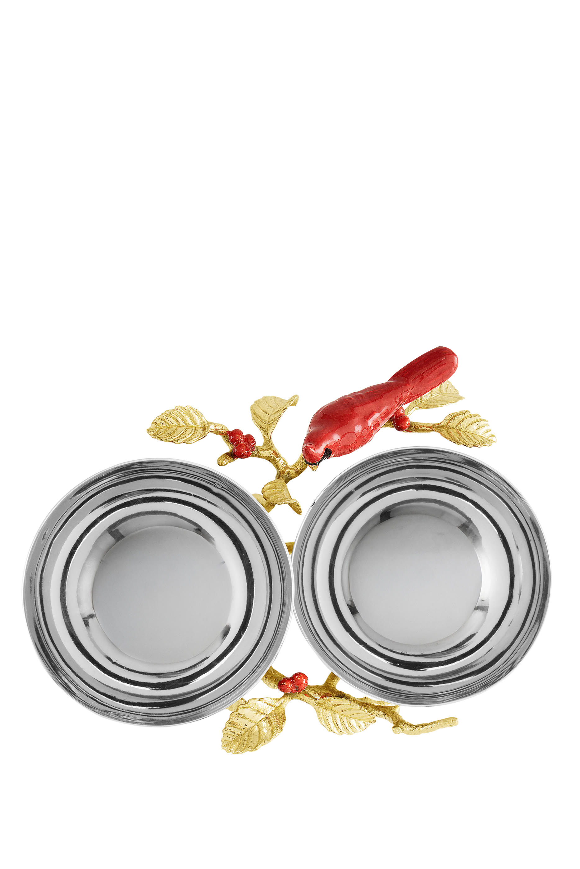 Cardinal Double Bowl 