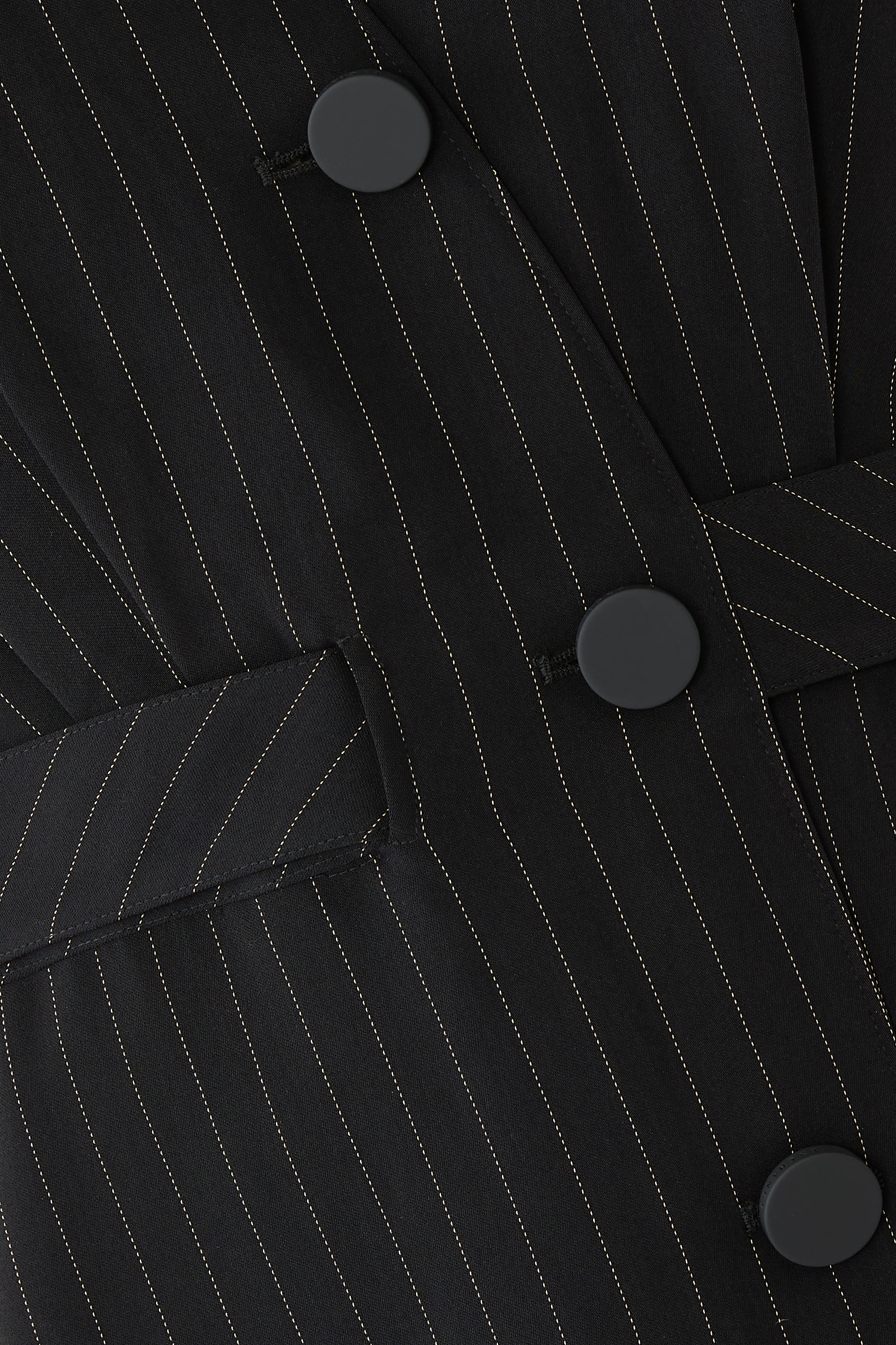 Short Pinstriped Dress