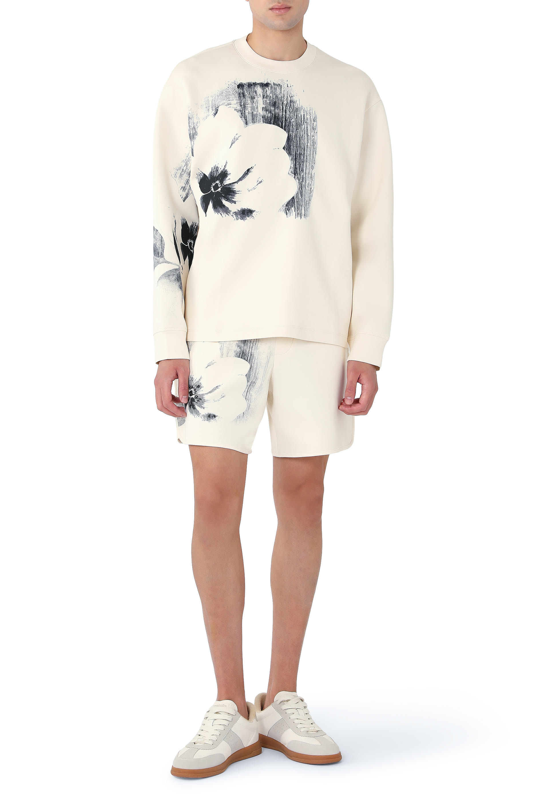 Artful Print Sweatshirt