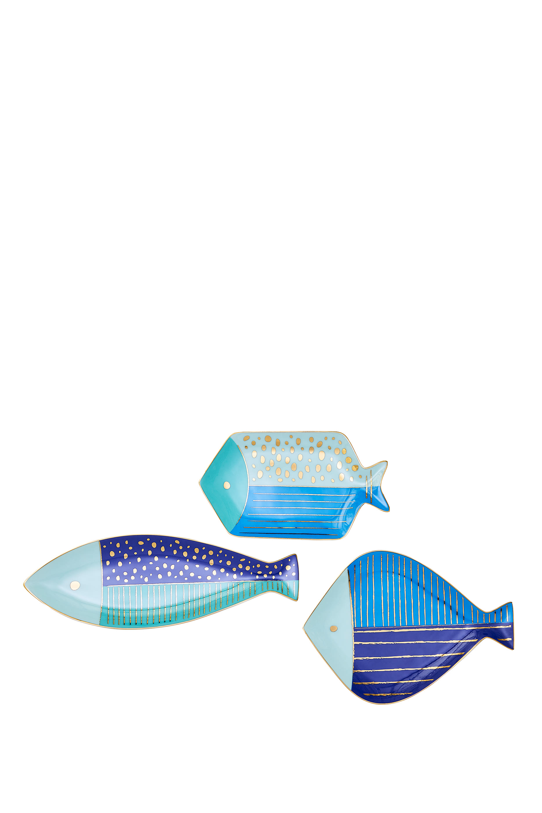 School of Fish Round Tray