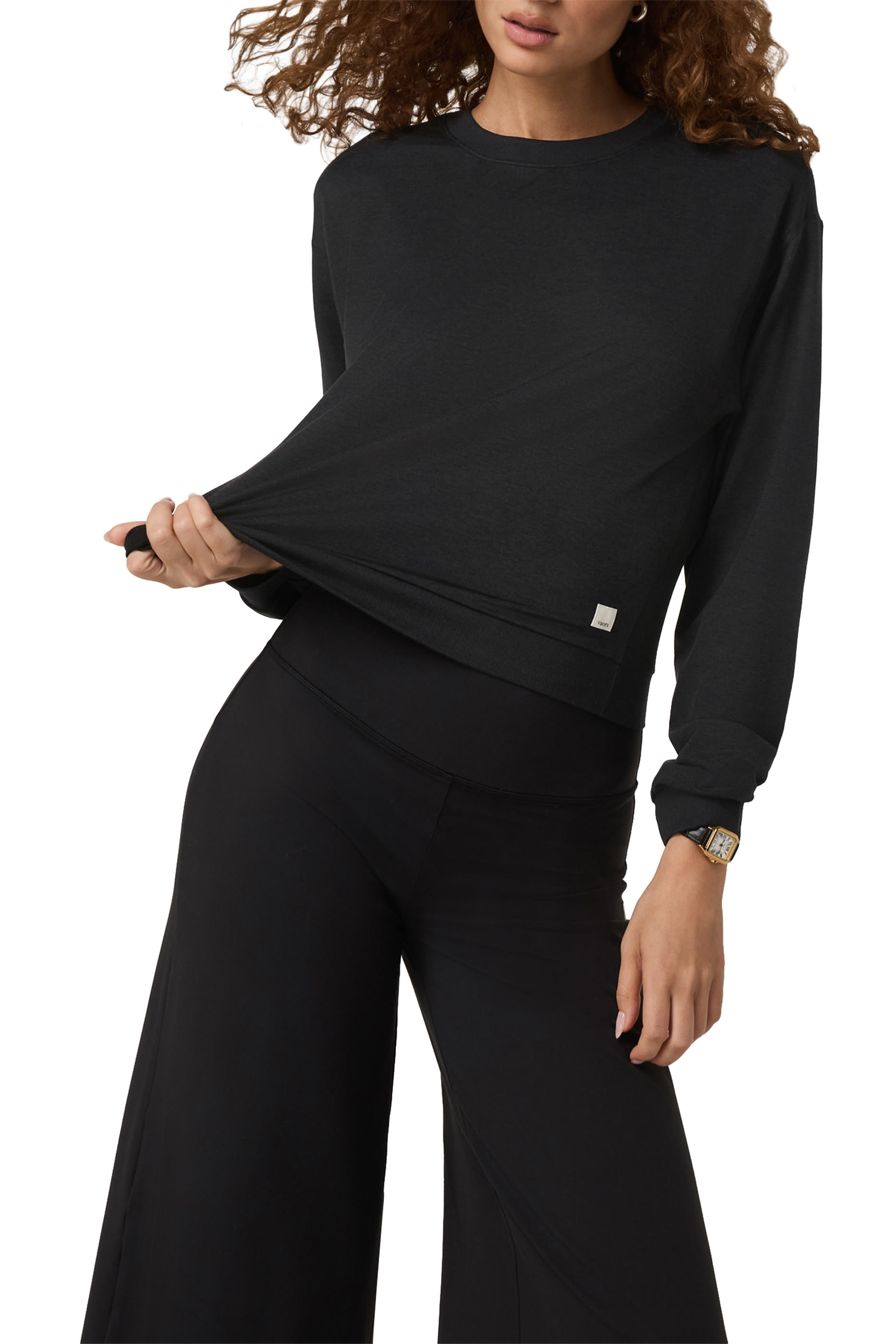 Long Sleeve Halo Crewneck Pullover