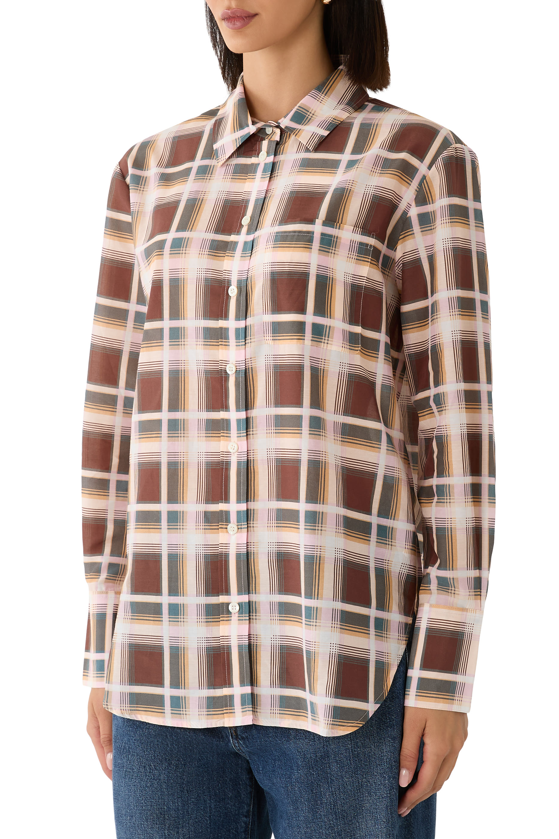 The Plaid Boy Oversized Shirt 