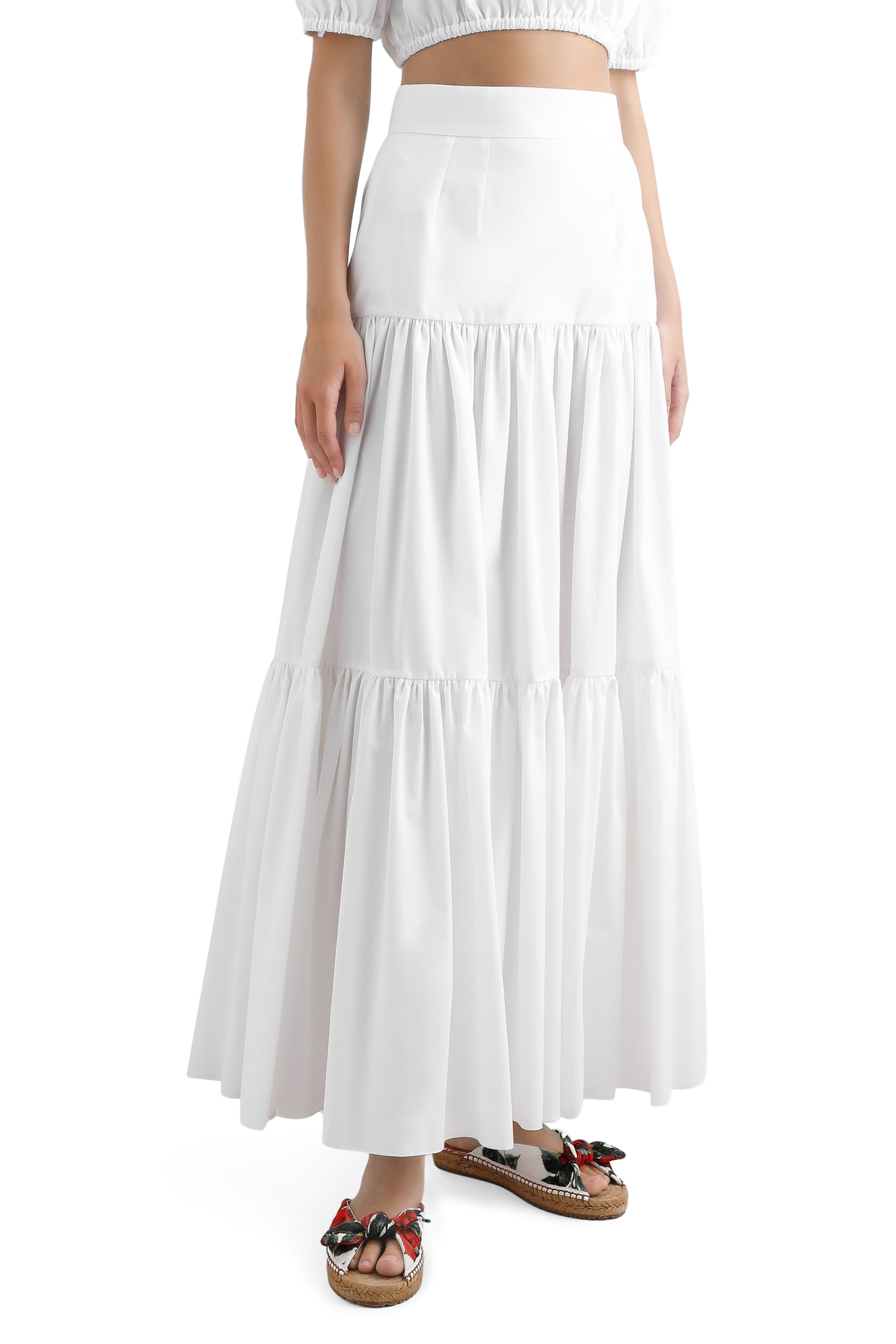 Tiered Maxi Skirt
