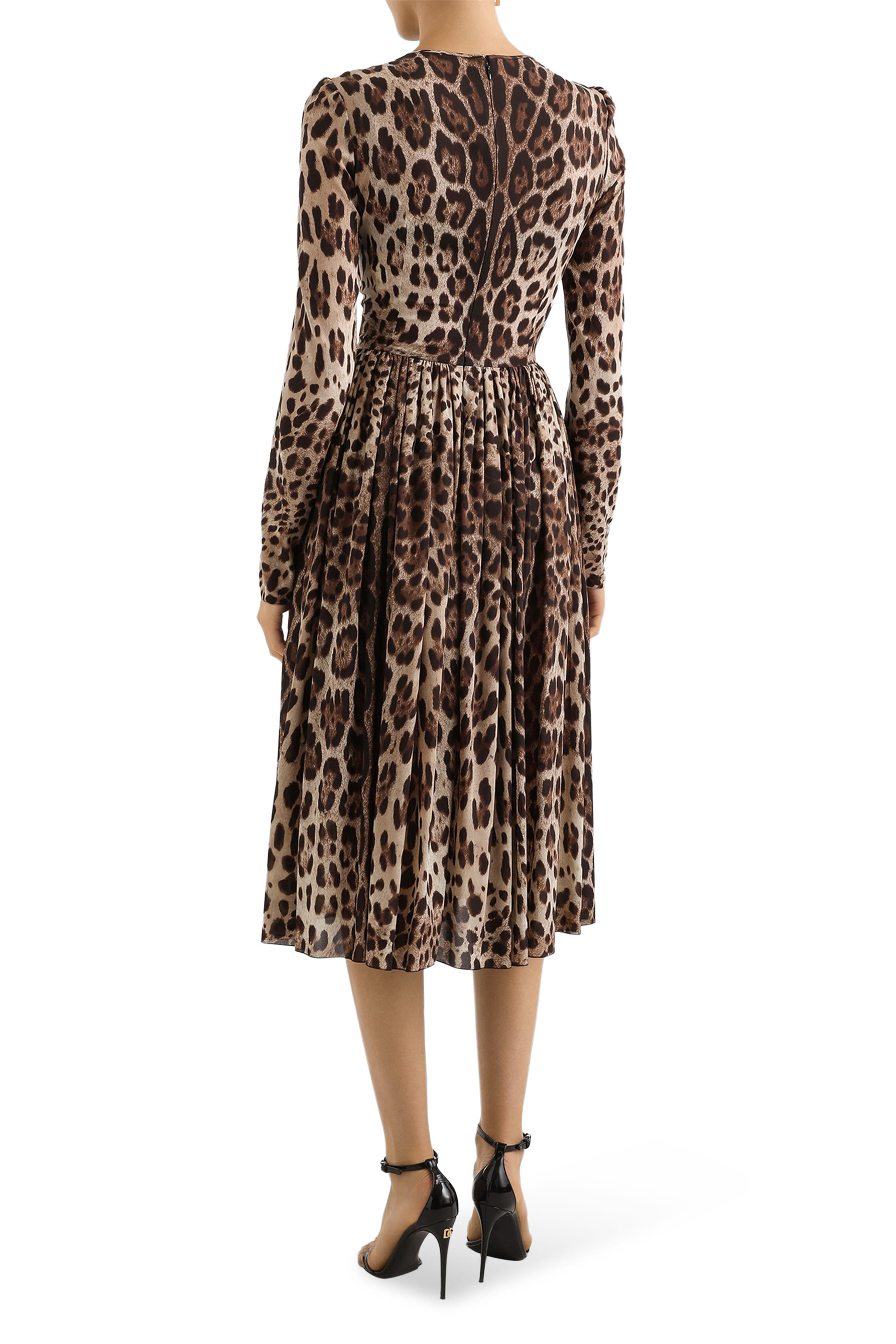 Leopard-Print Dress
