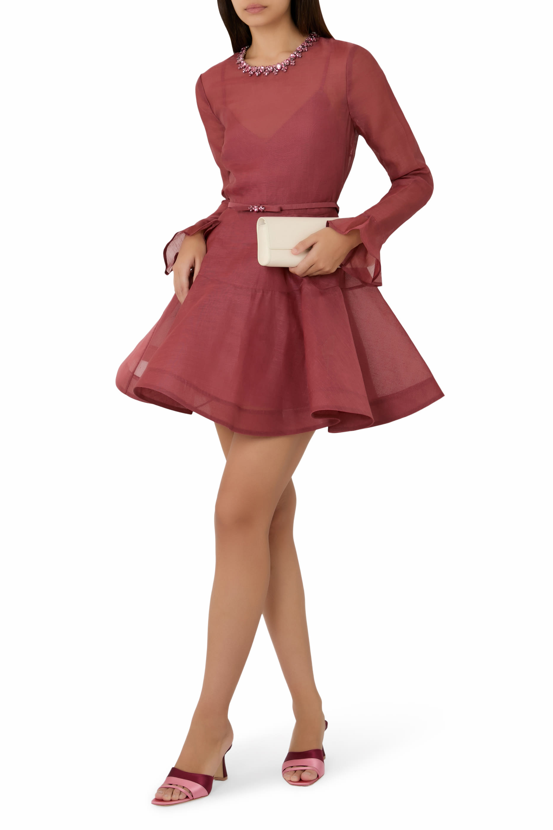 Alchemy Peplum Mini Dress