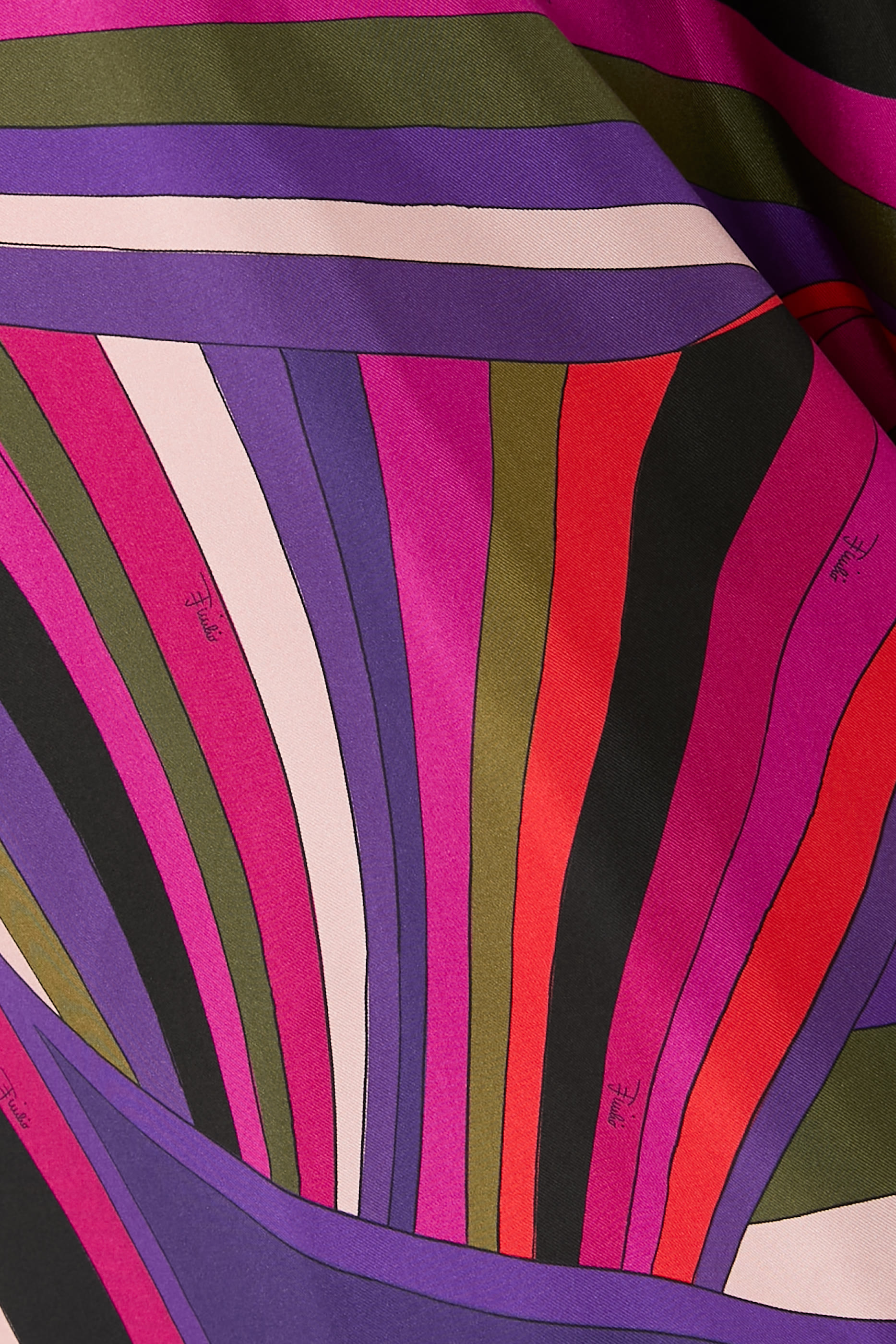 Iride Print Short Kaftan