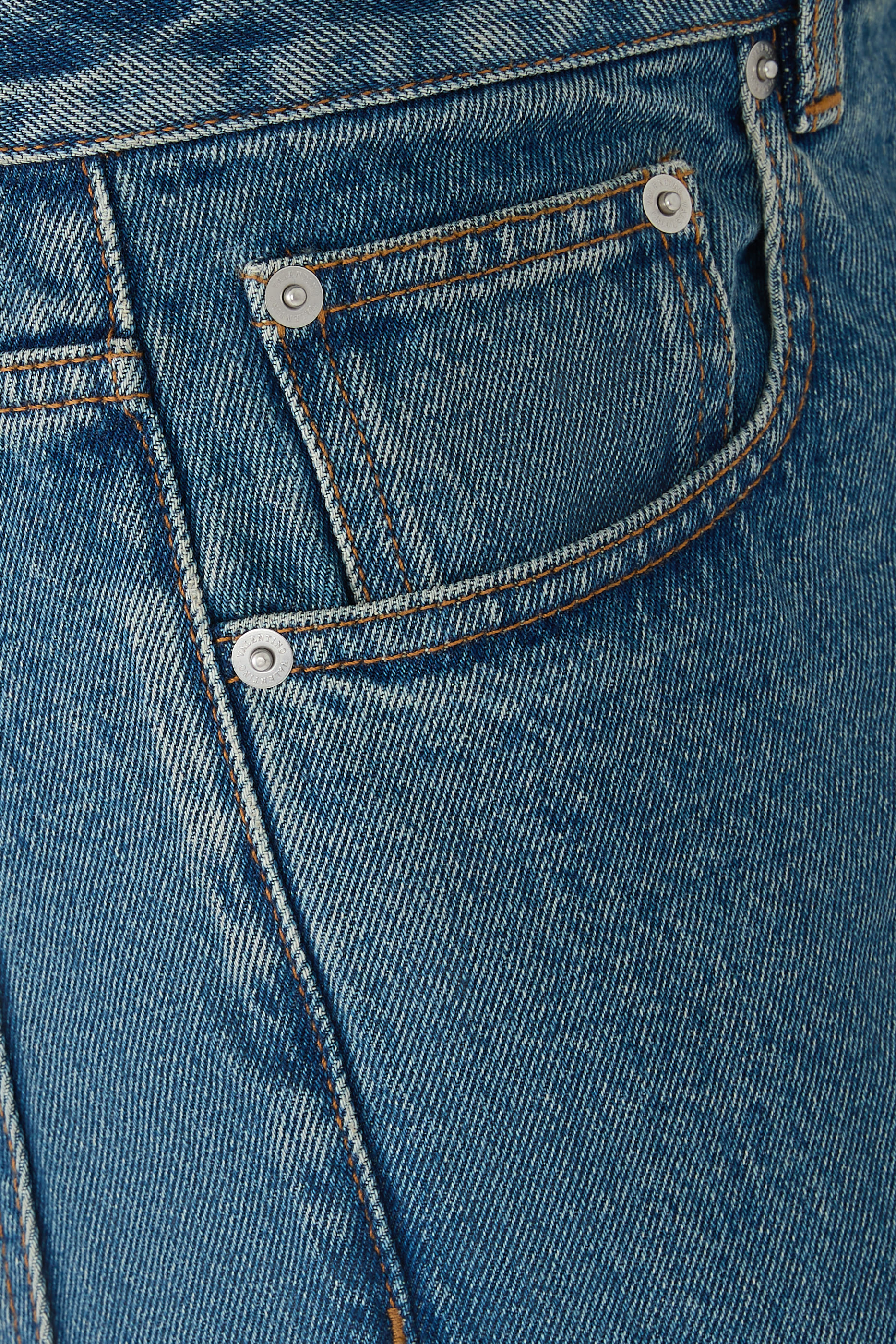 Five-Pocket Denim Pants