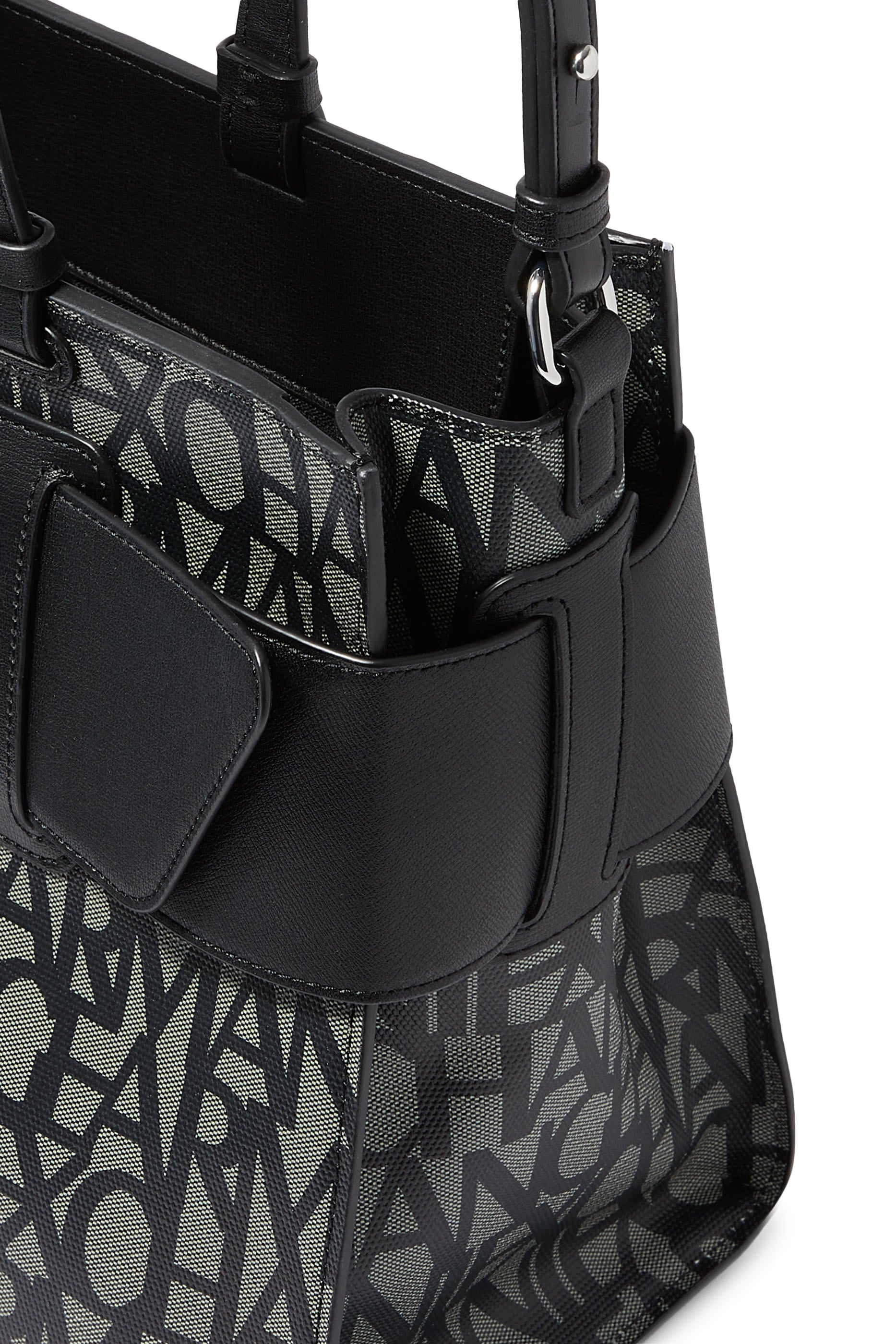  Susy All-Over Logo Print Shopping Bag