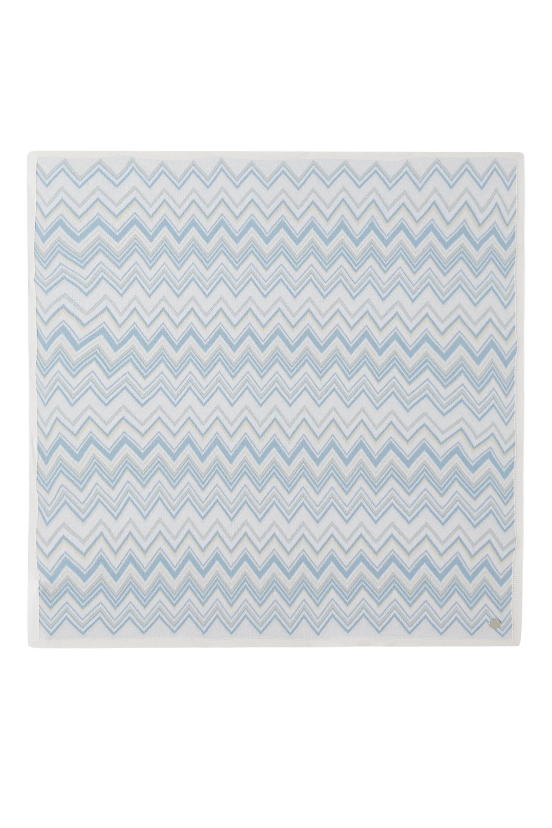 Kids Zig Zag Knit Blanket