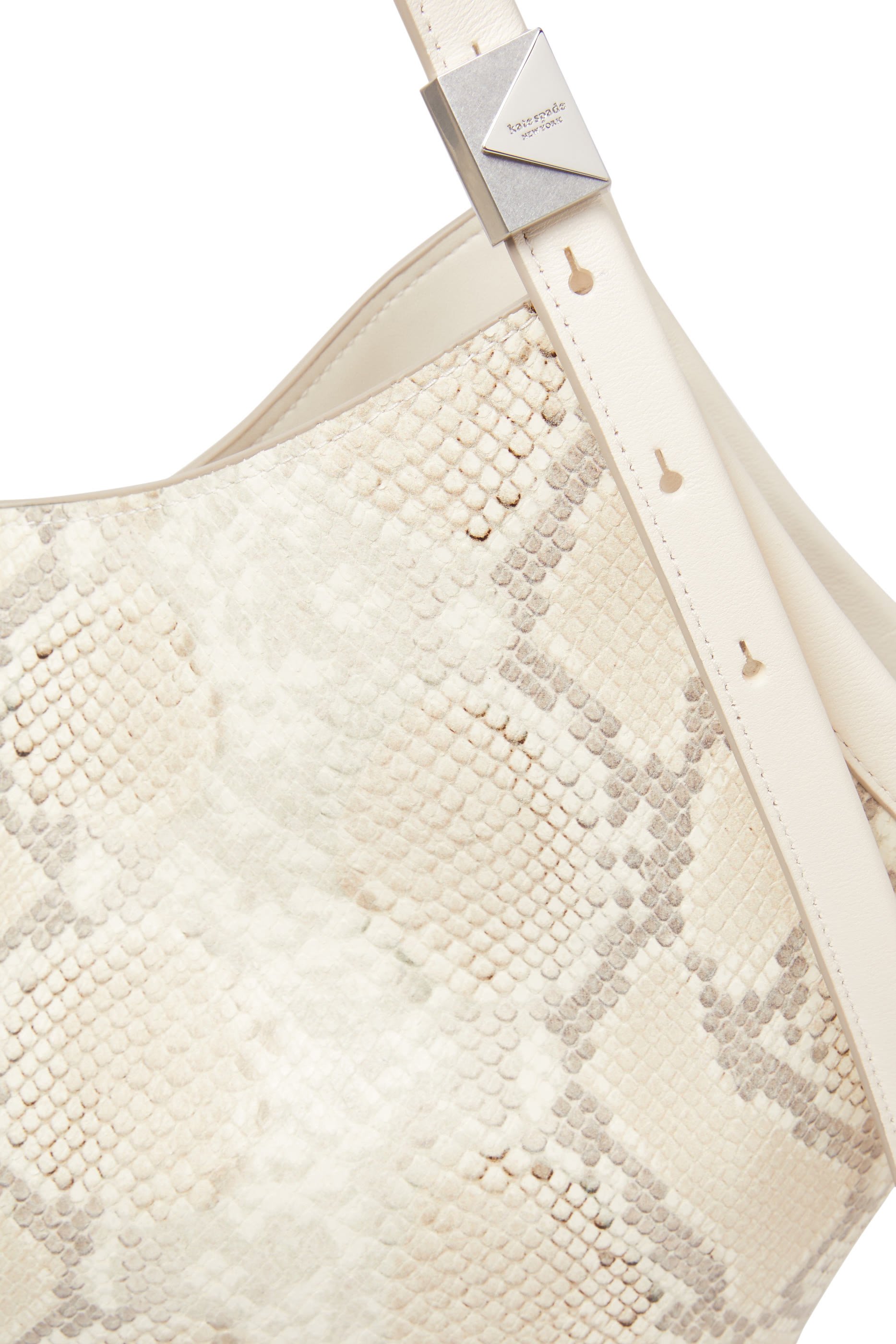 Deco Snake Embossed Crossbody Tote Bag