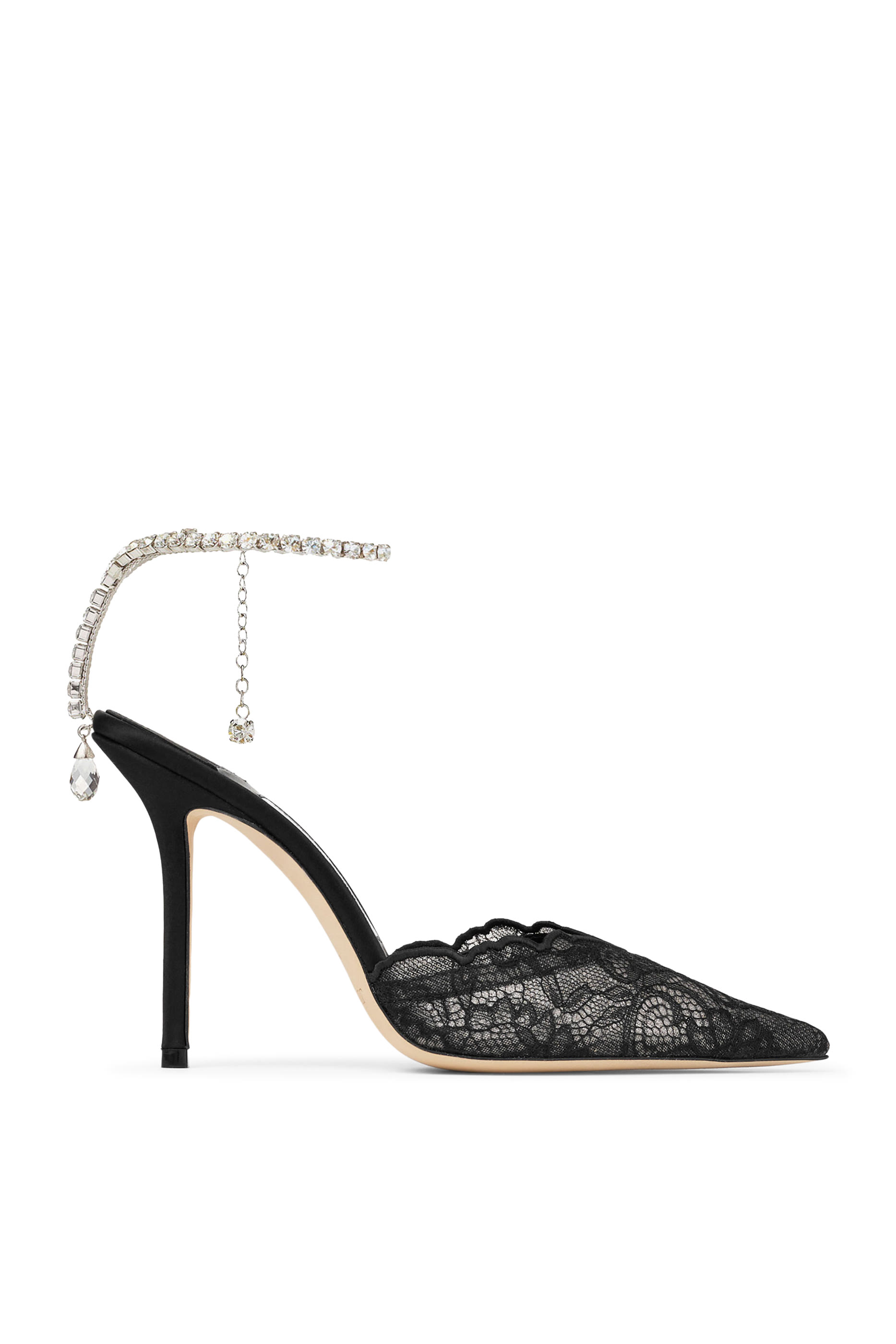 Saeda 100 Floral Lace Pumps