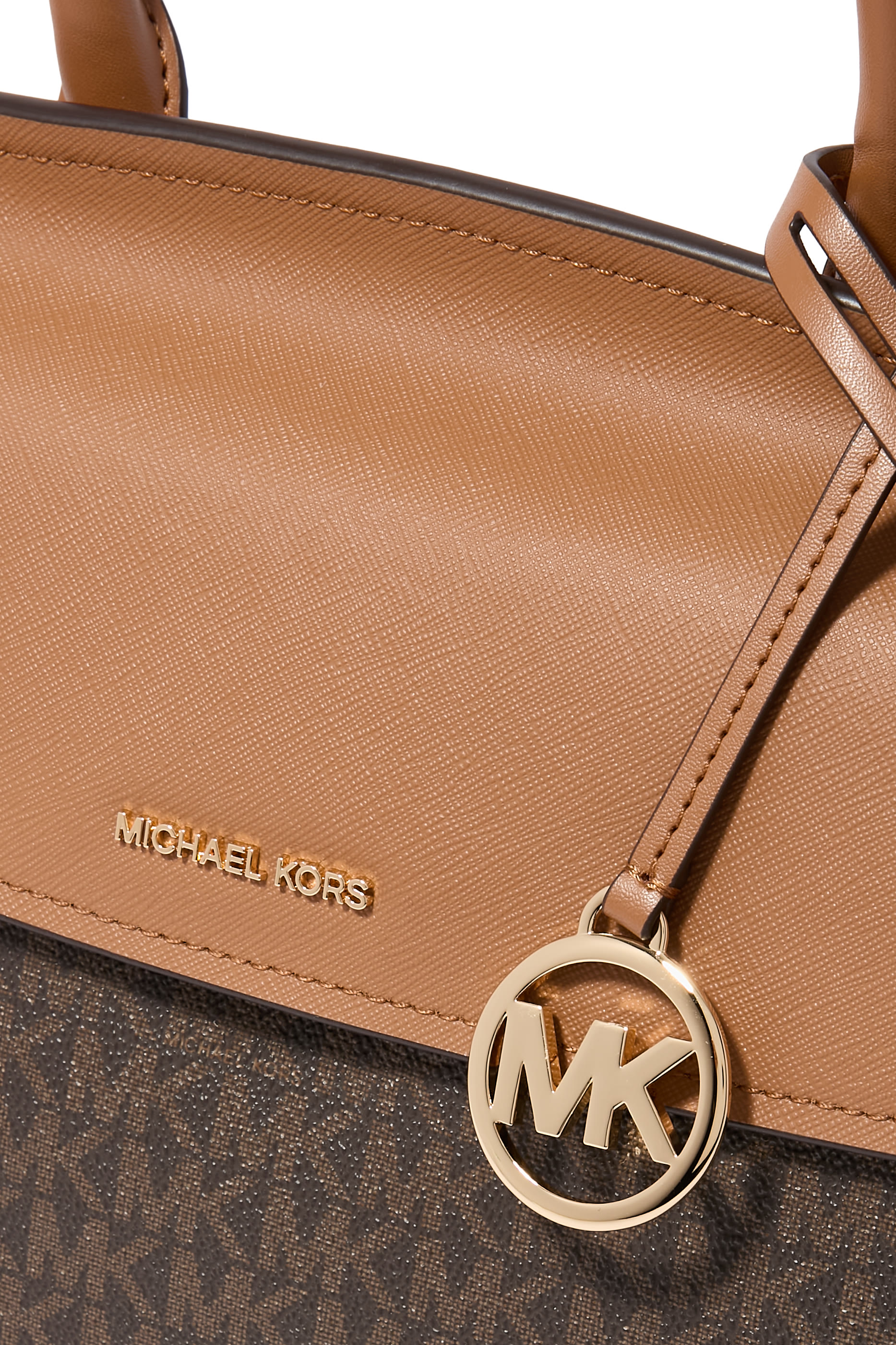Medium Top-handle Satchel in Logo Canvas