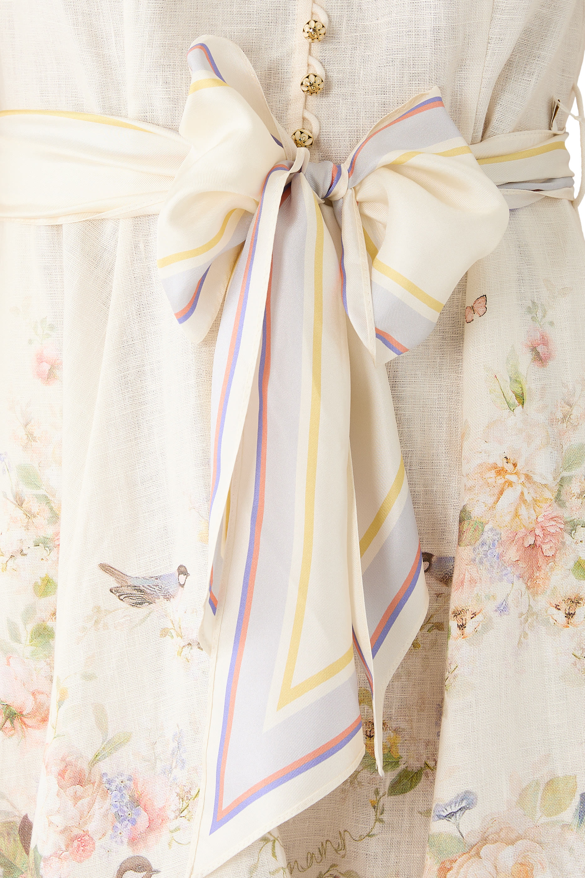  Valiant Button Mini Dress