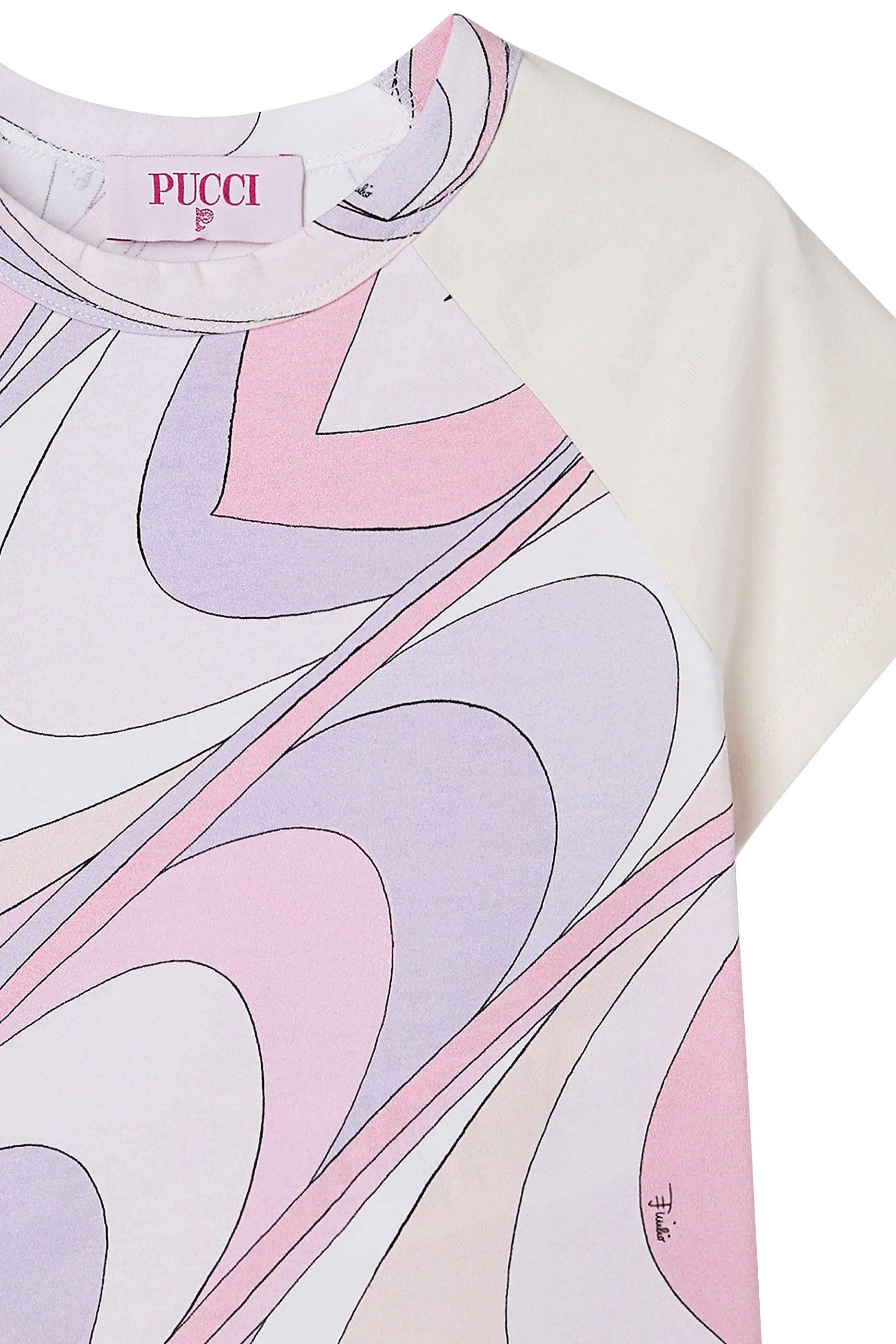 Kids Onde Print T-shirt