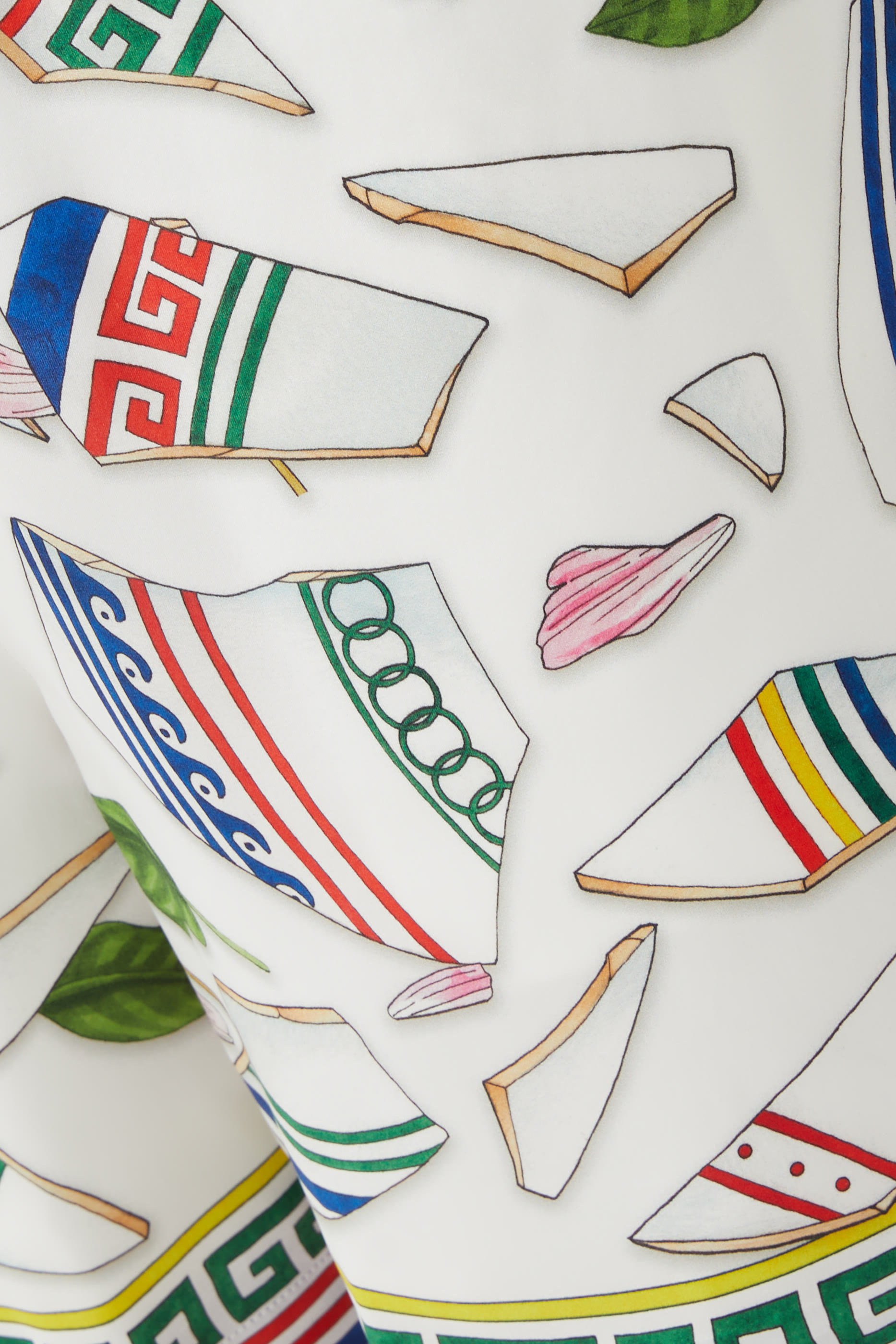 Le Vase Brise Silk Shorts