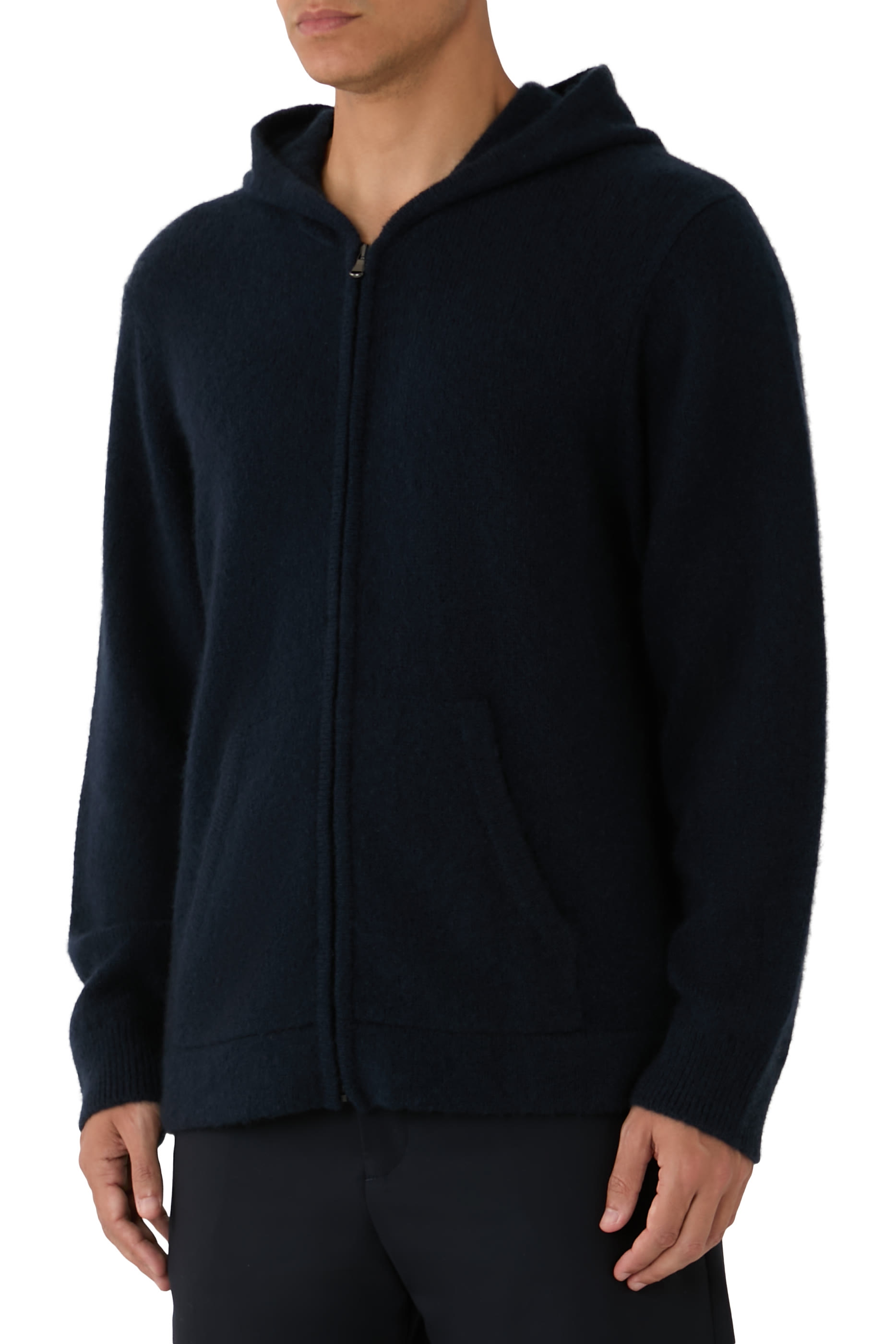 Zip-Up Hooded Sweater