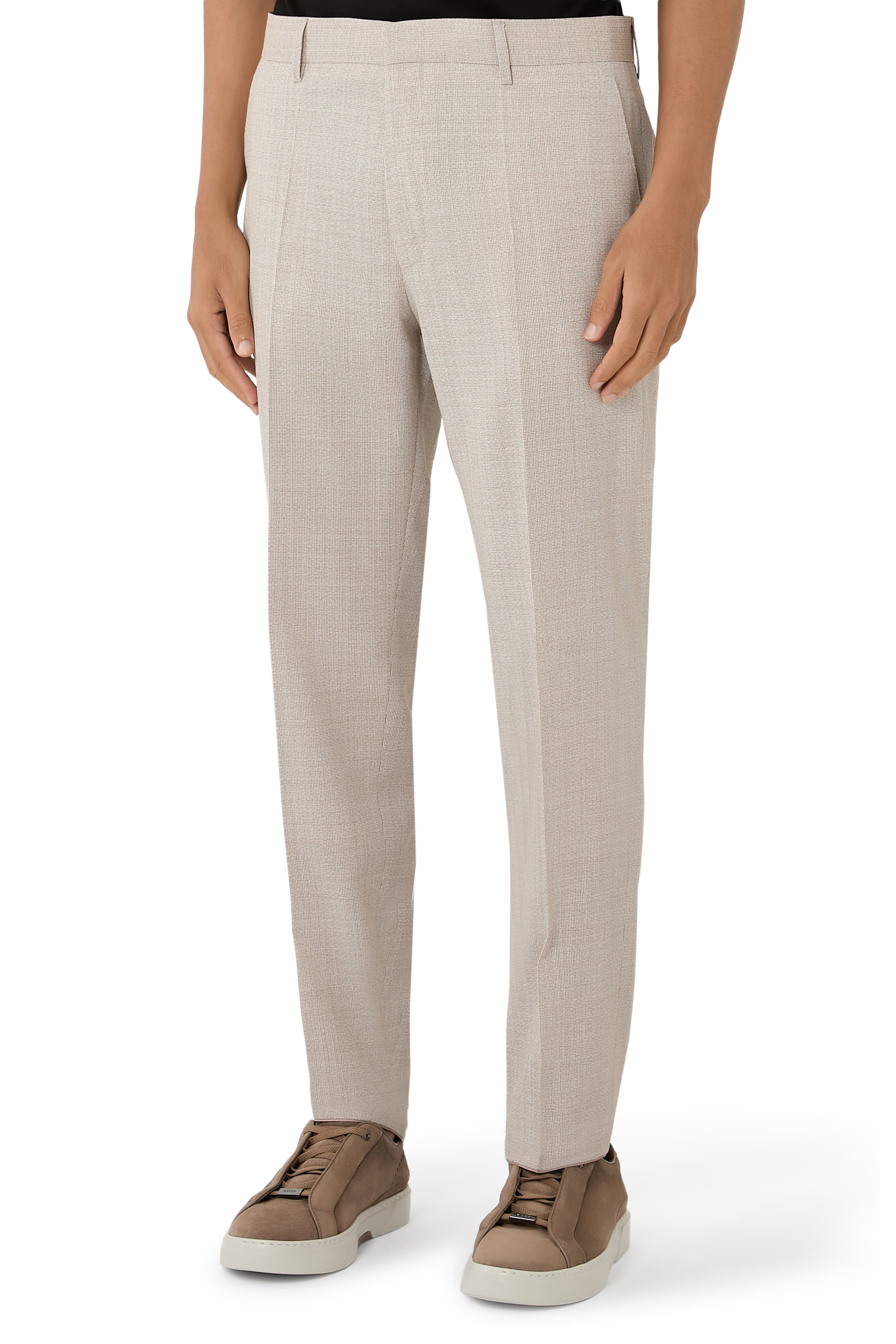 H-Lenon-MM-251 Pleated Pants