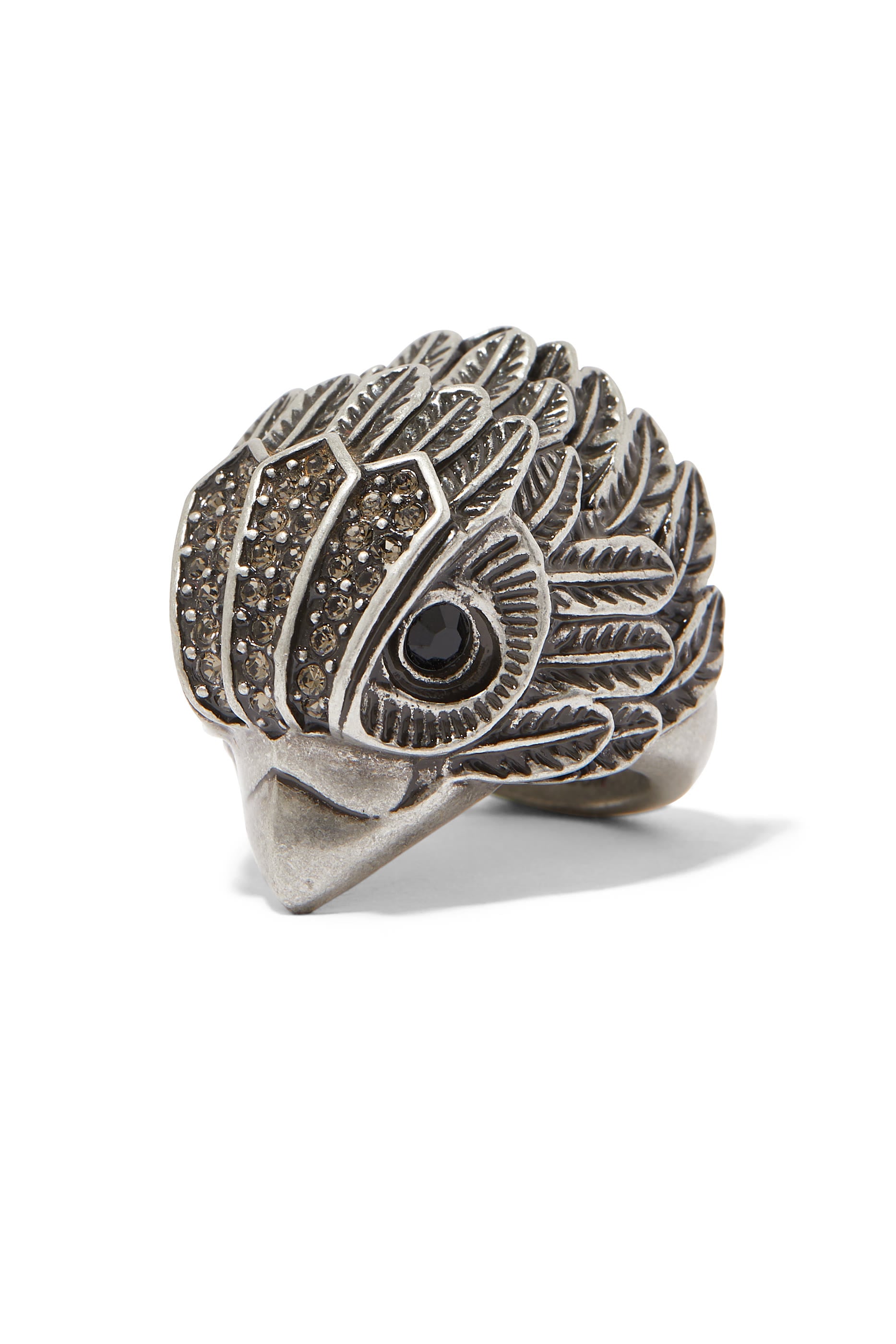 Chunky Eagle XL Cocktail Ring, Brass