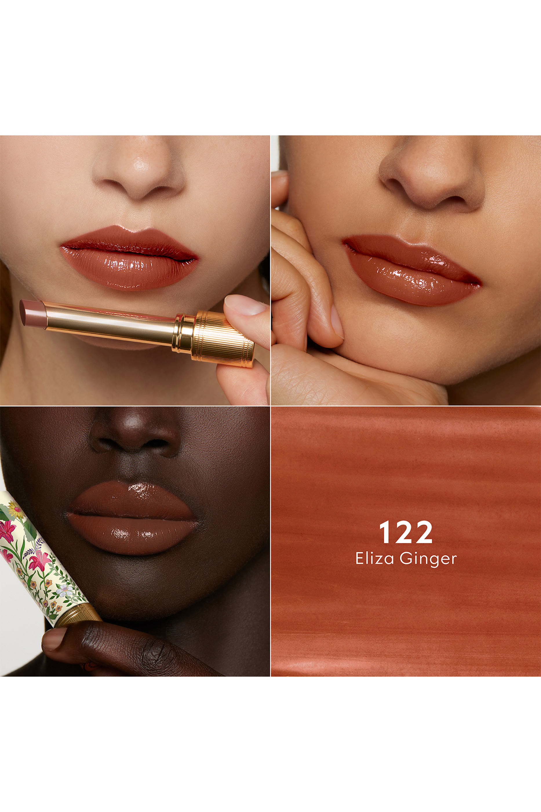 Flora Intense Rouge De Beauté Brillant Limited Edition Lipstick 
