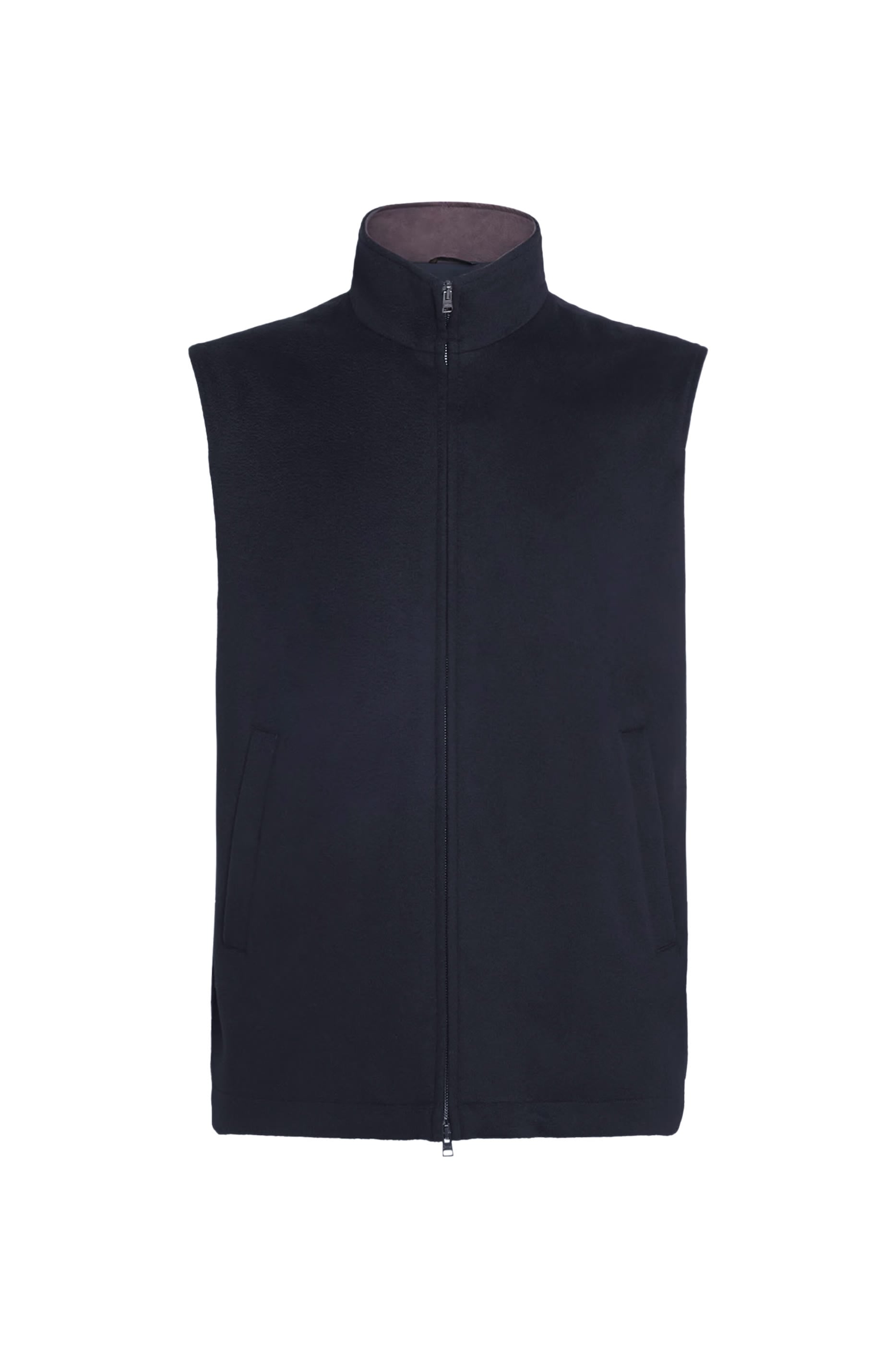 Wool and Cashmere-Blend Vest