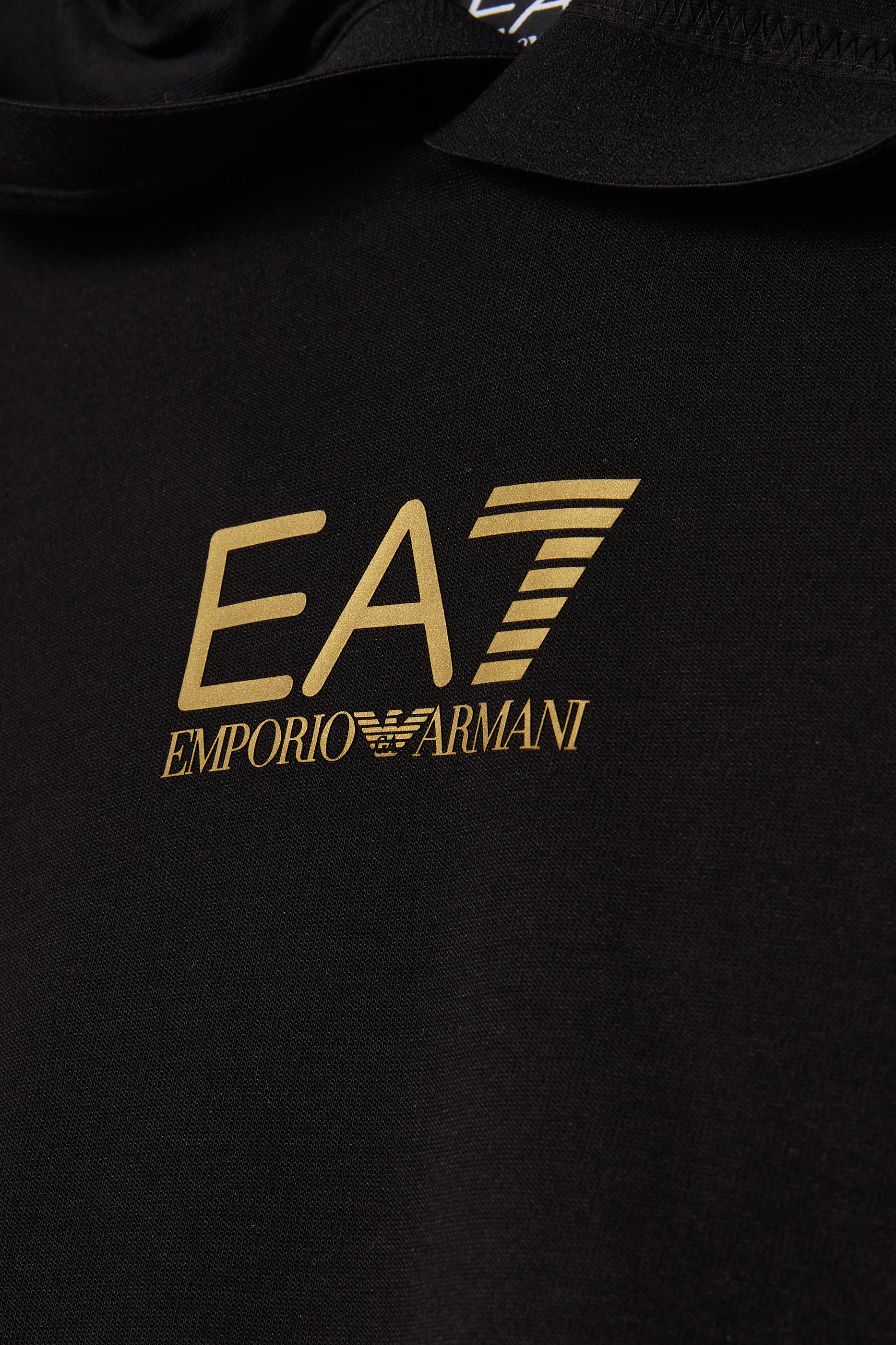 Kids EA7 Logo Hoodie