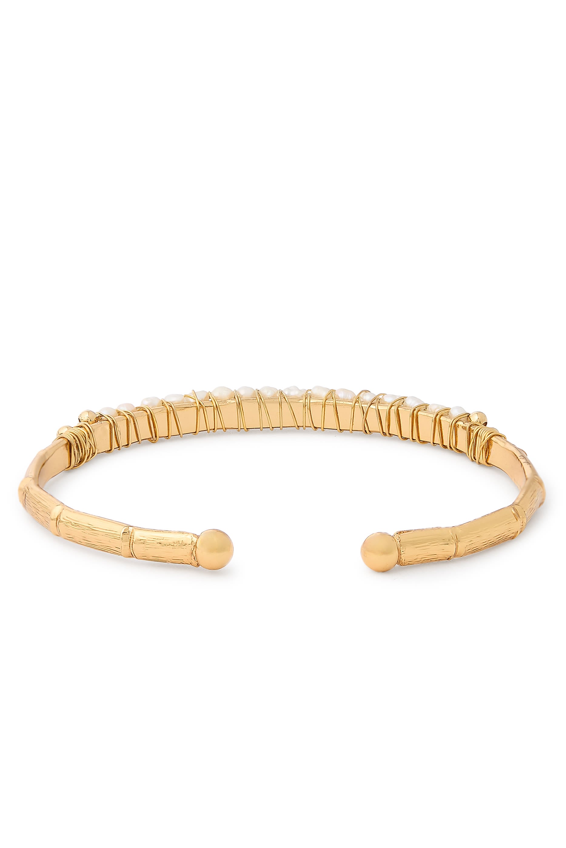 Large Lyre Bangle Bracelet