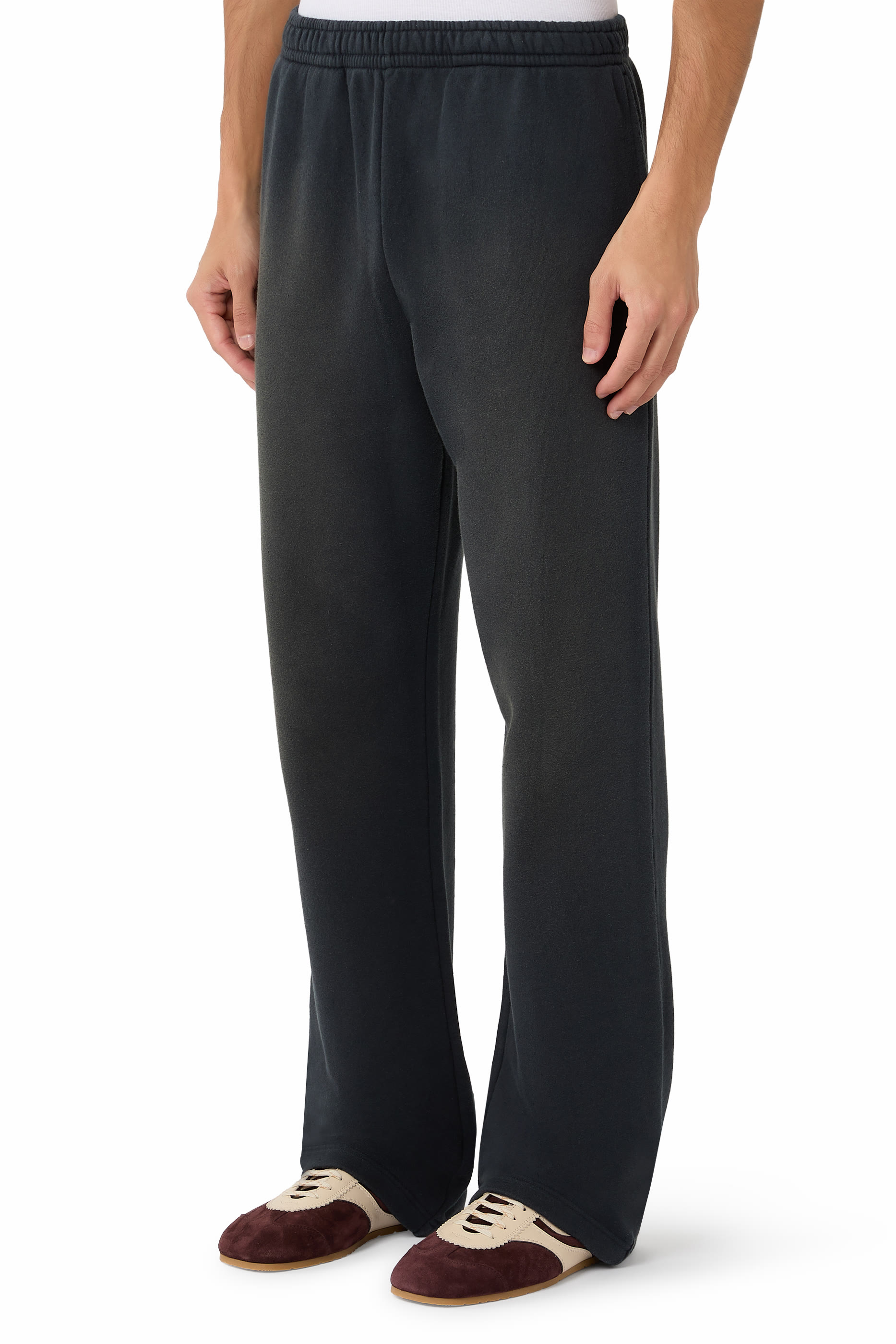 Fleece Trousers with Stamp Logo 