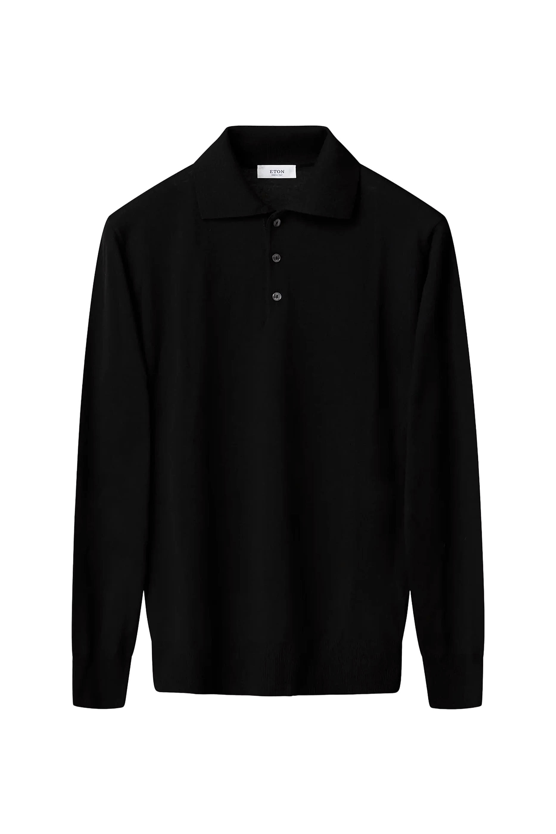 Merino Fine Knit Polo Shirt