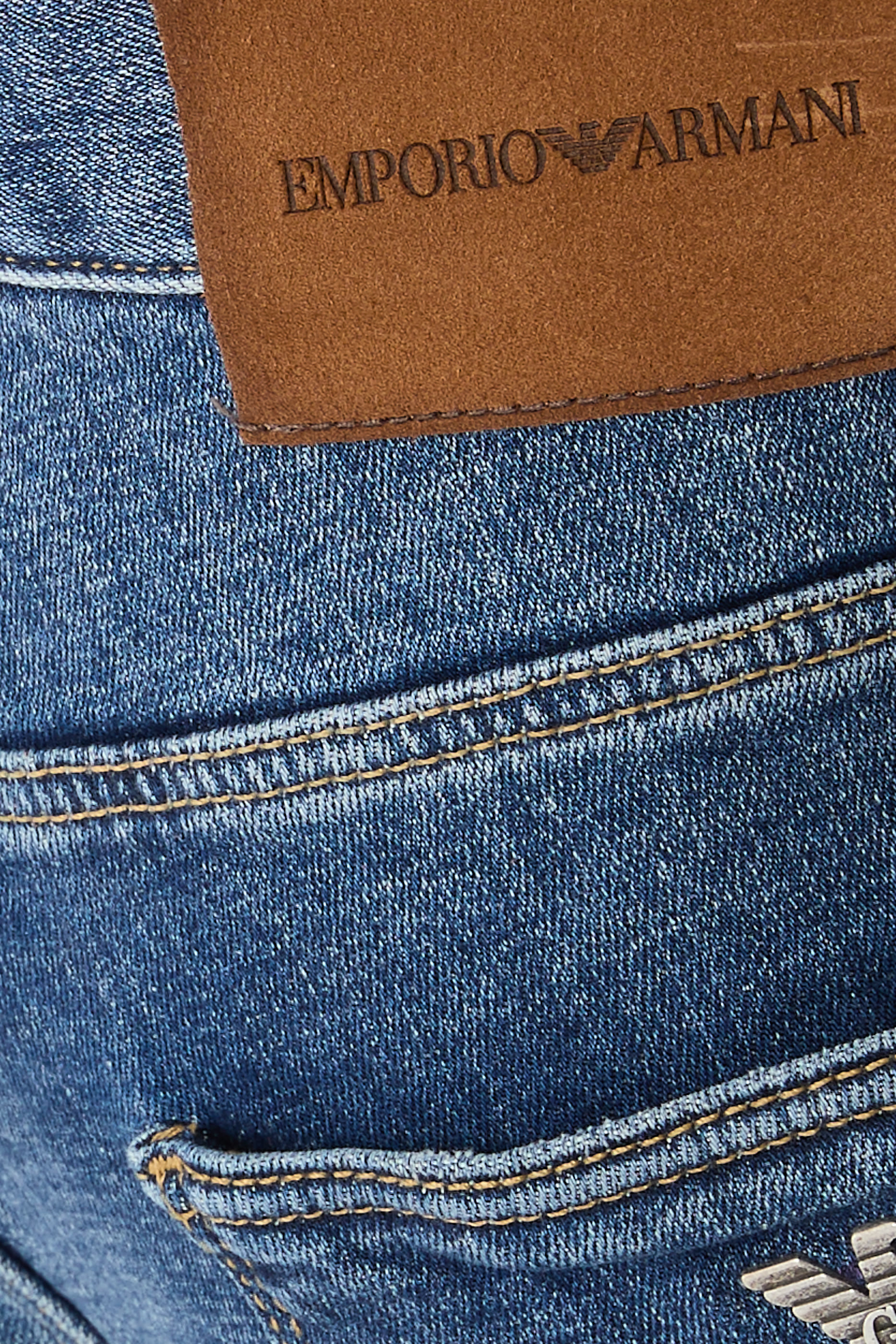 Logo Distressed Pants
