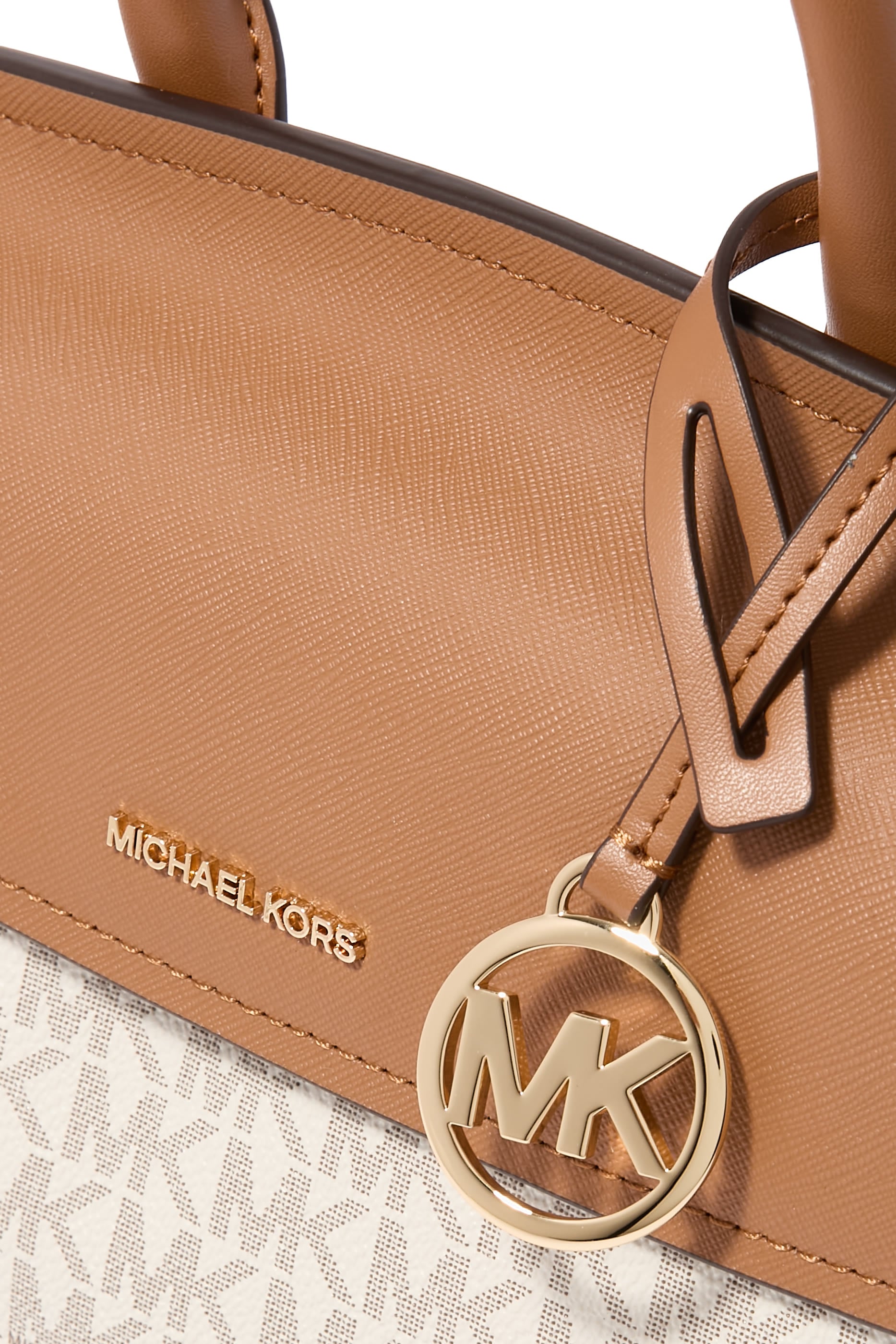 Small Satchel in Logo Canvas