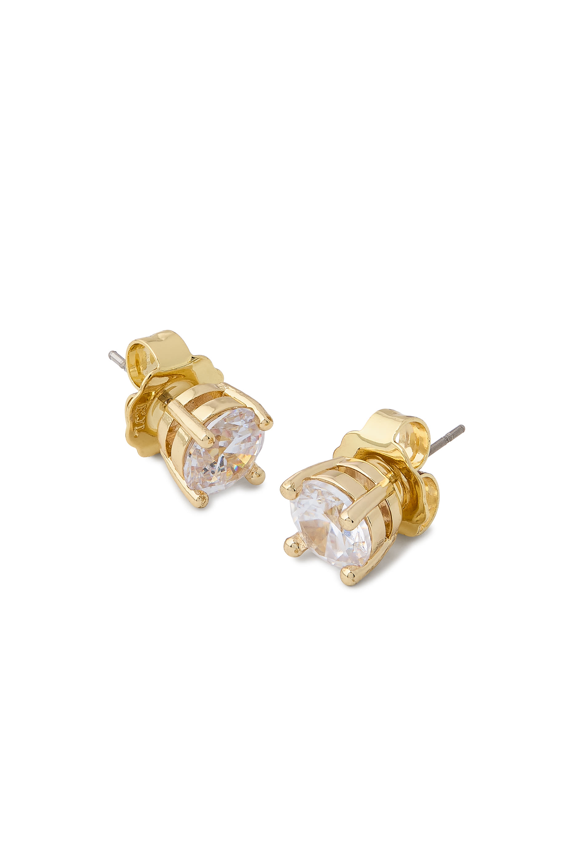 Round Prong Luxe Classic Earrings