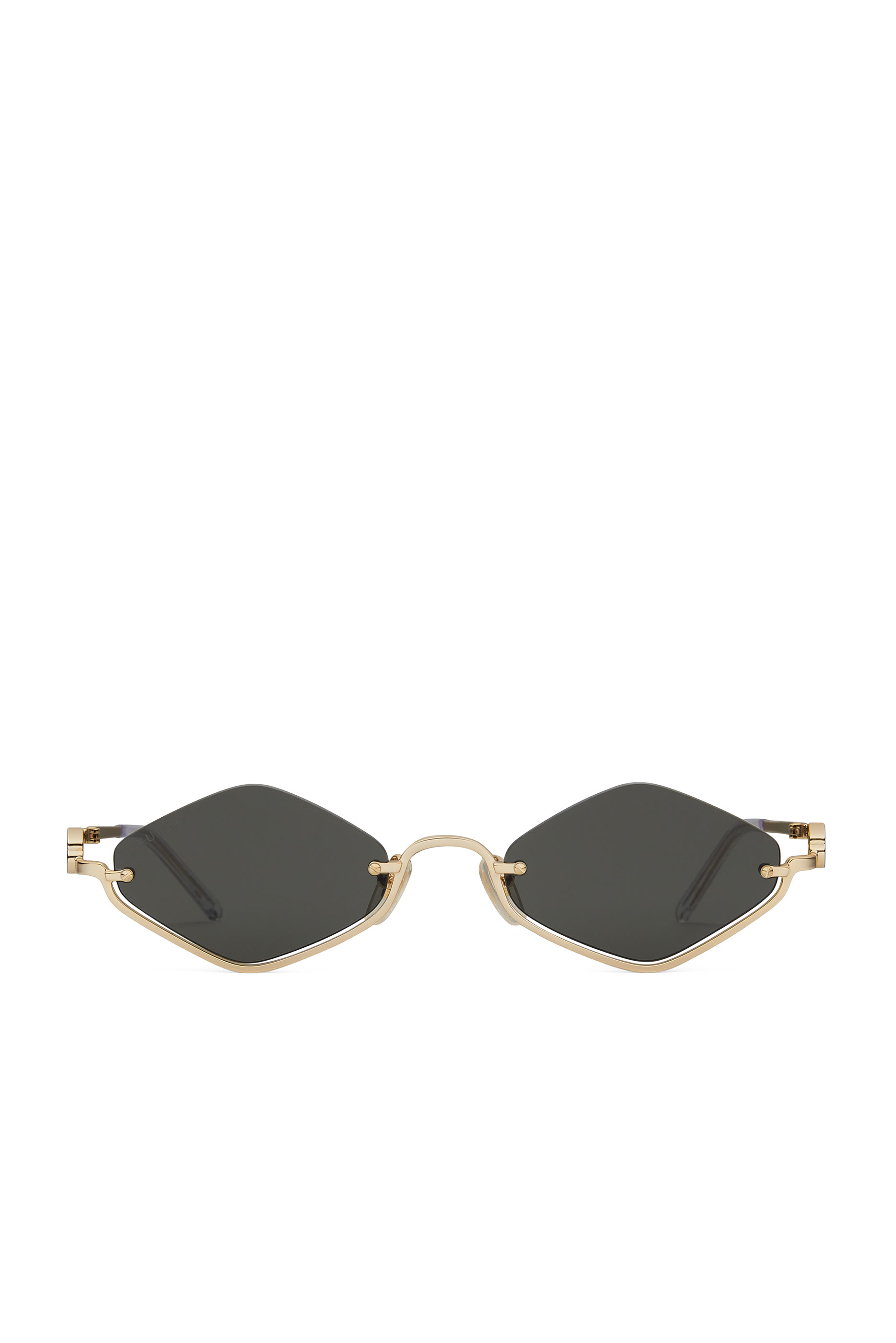 Double G Cut-Out Detail Geometric Frame Sunglasses