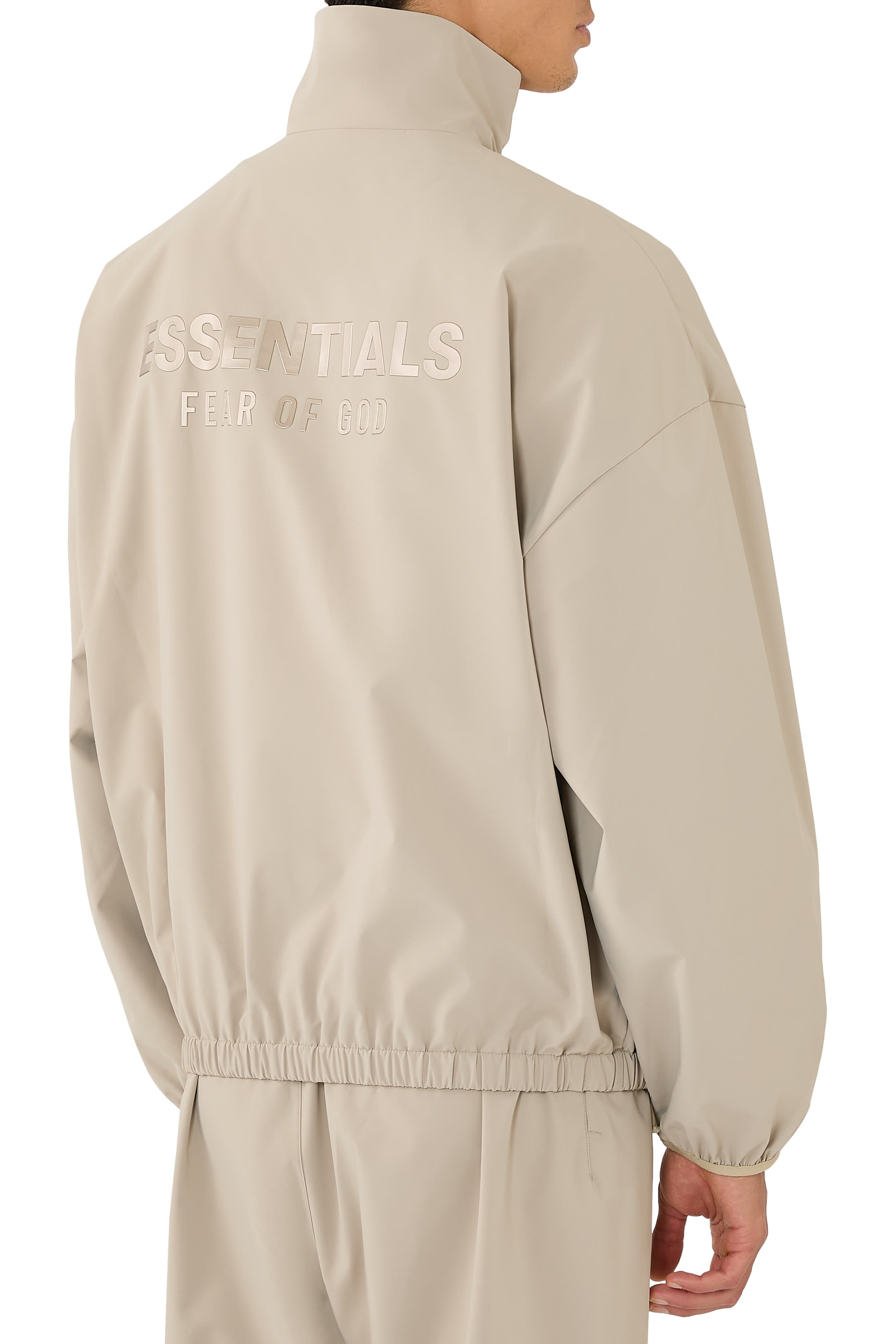 Essentials Half Zip Stretch Nylon Pullover