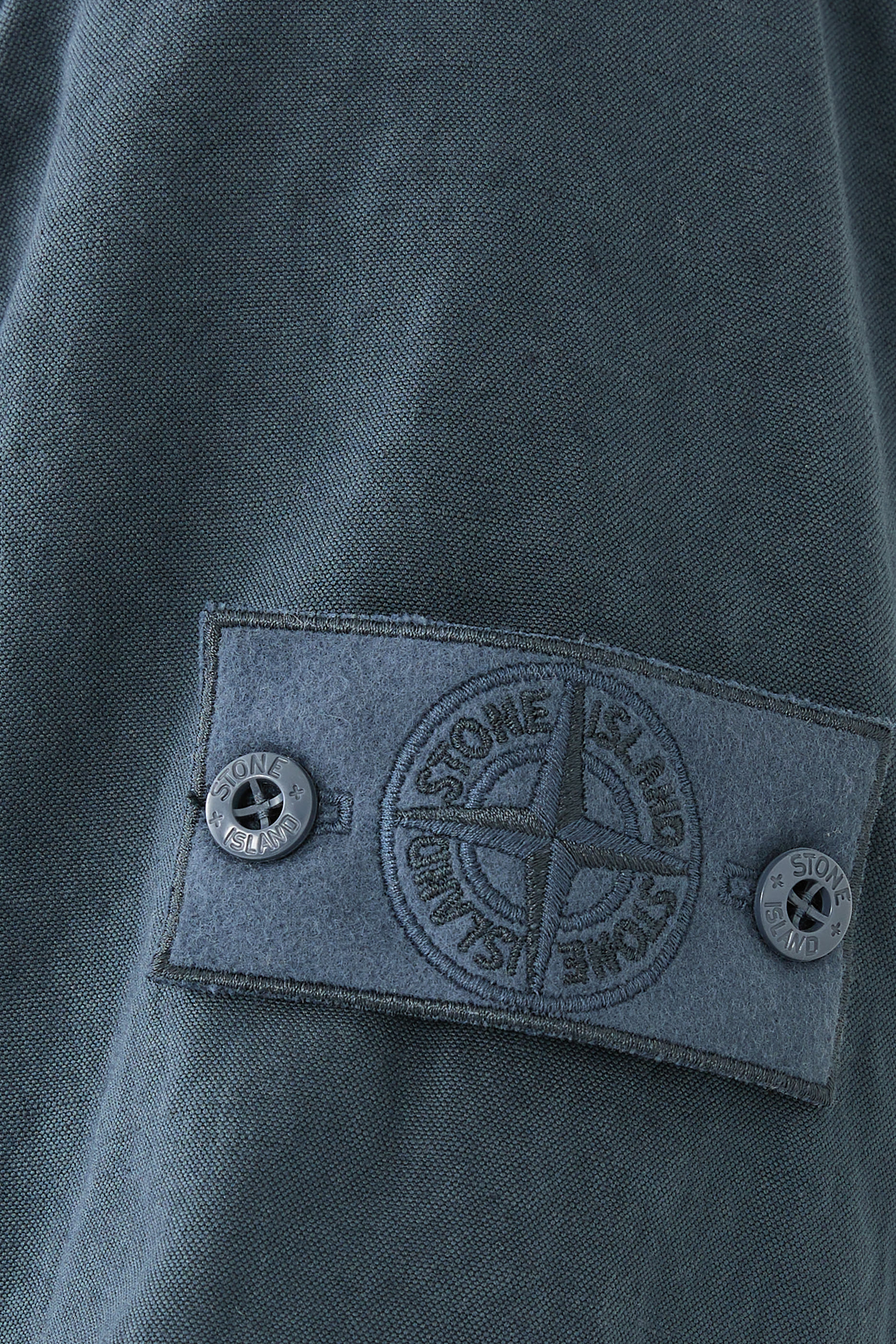 Logo Button Fastening Overshirt