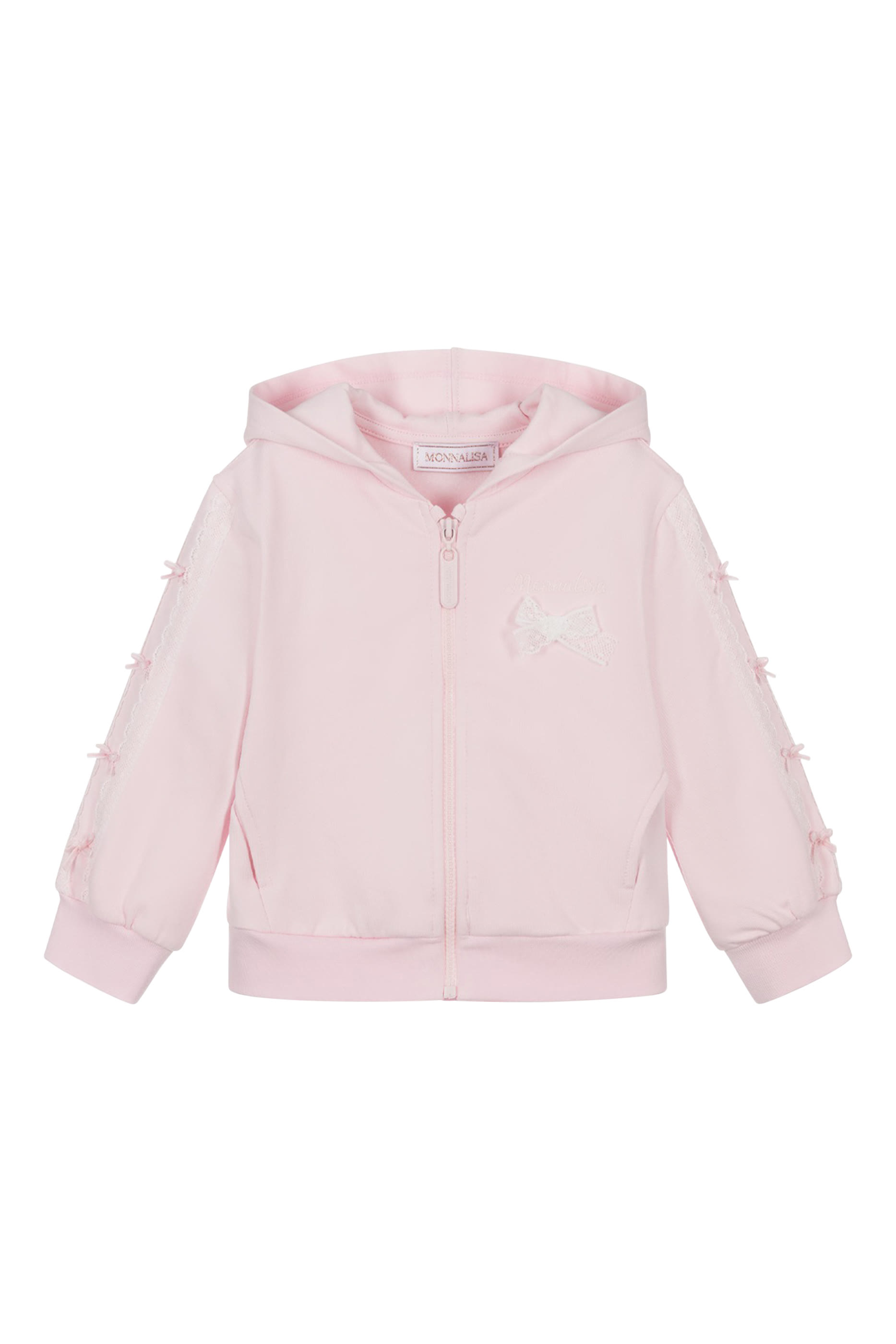 Kids Bow Jersey Hoodie 