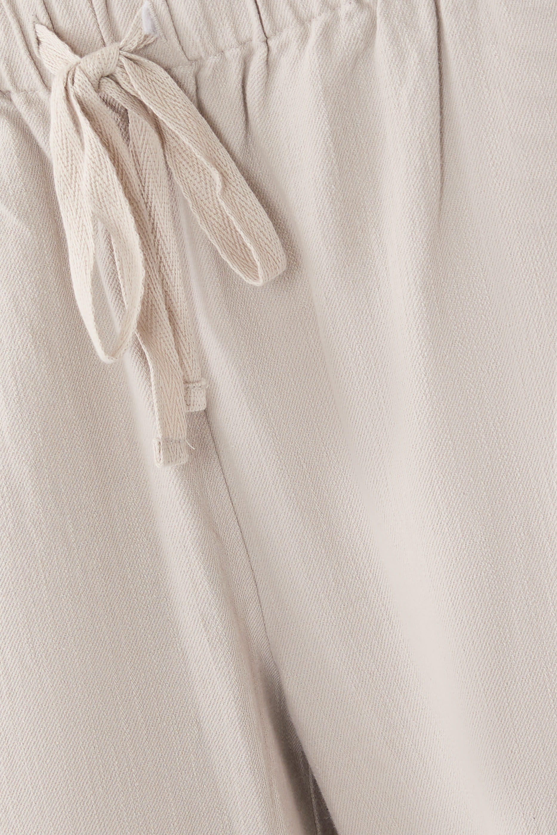 Drawstring Straight Trousers