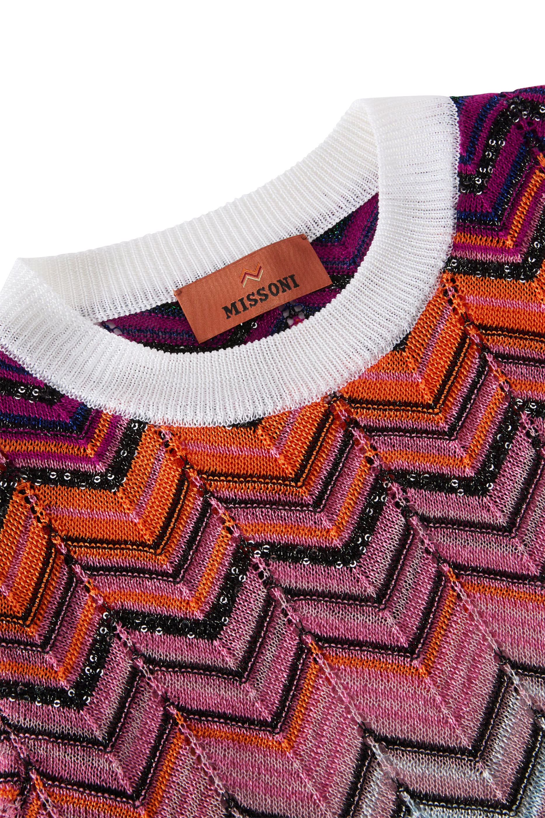 Kids Waves Knit Short Sleeves Jumper