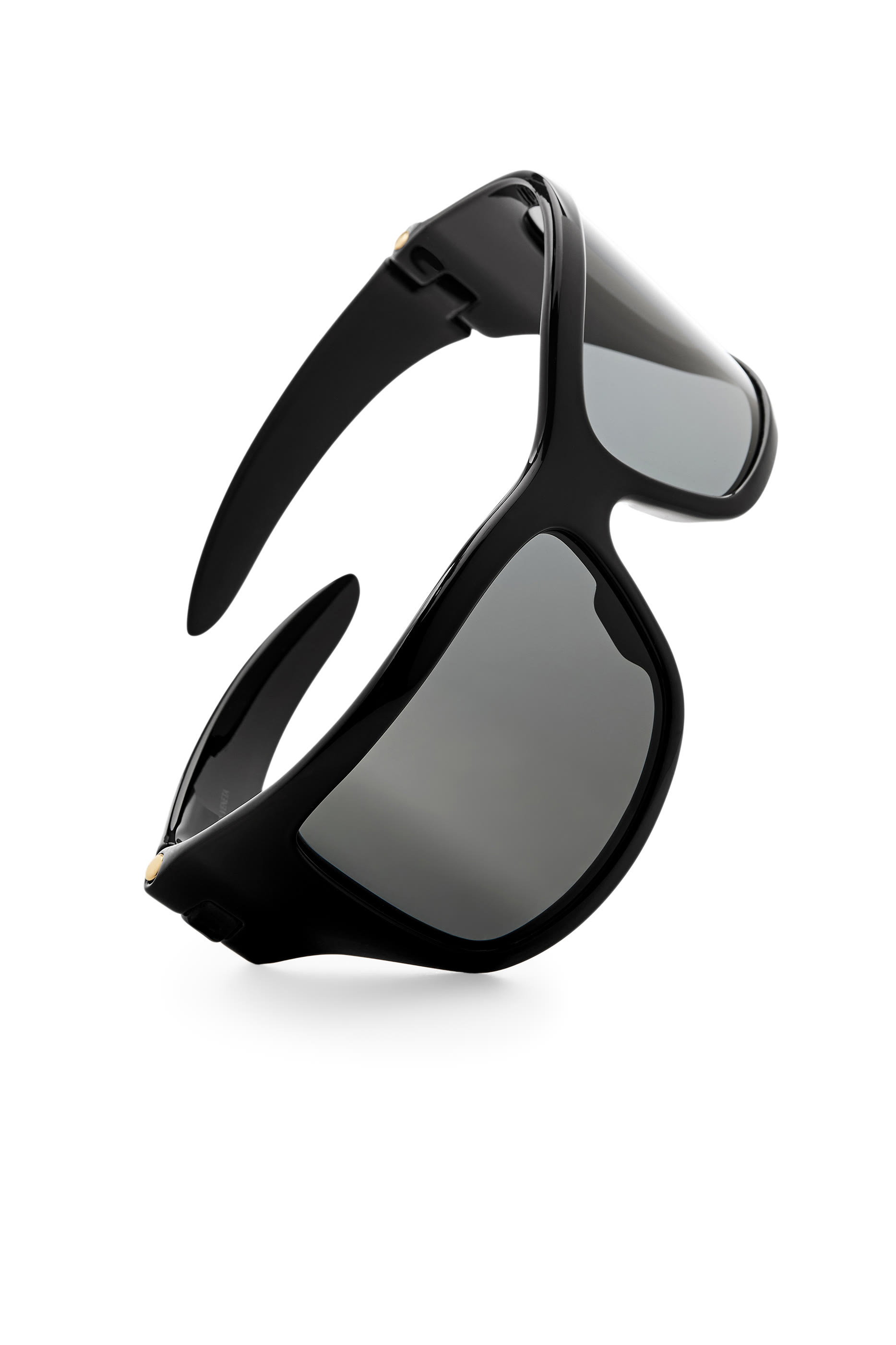 Intrecciato Wraparound Sunglasses